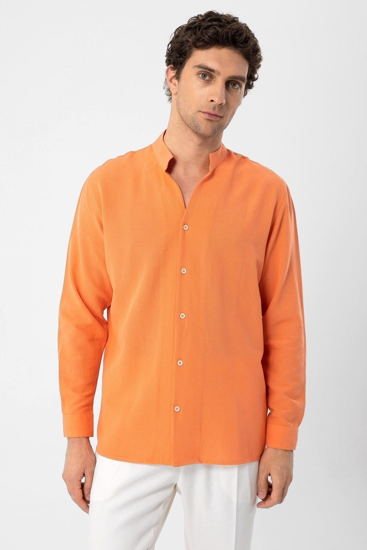 Antioch Collared Long-Sleeved Men's Shirt