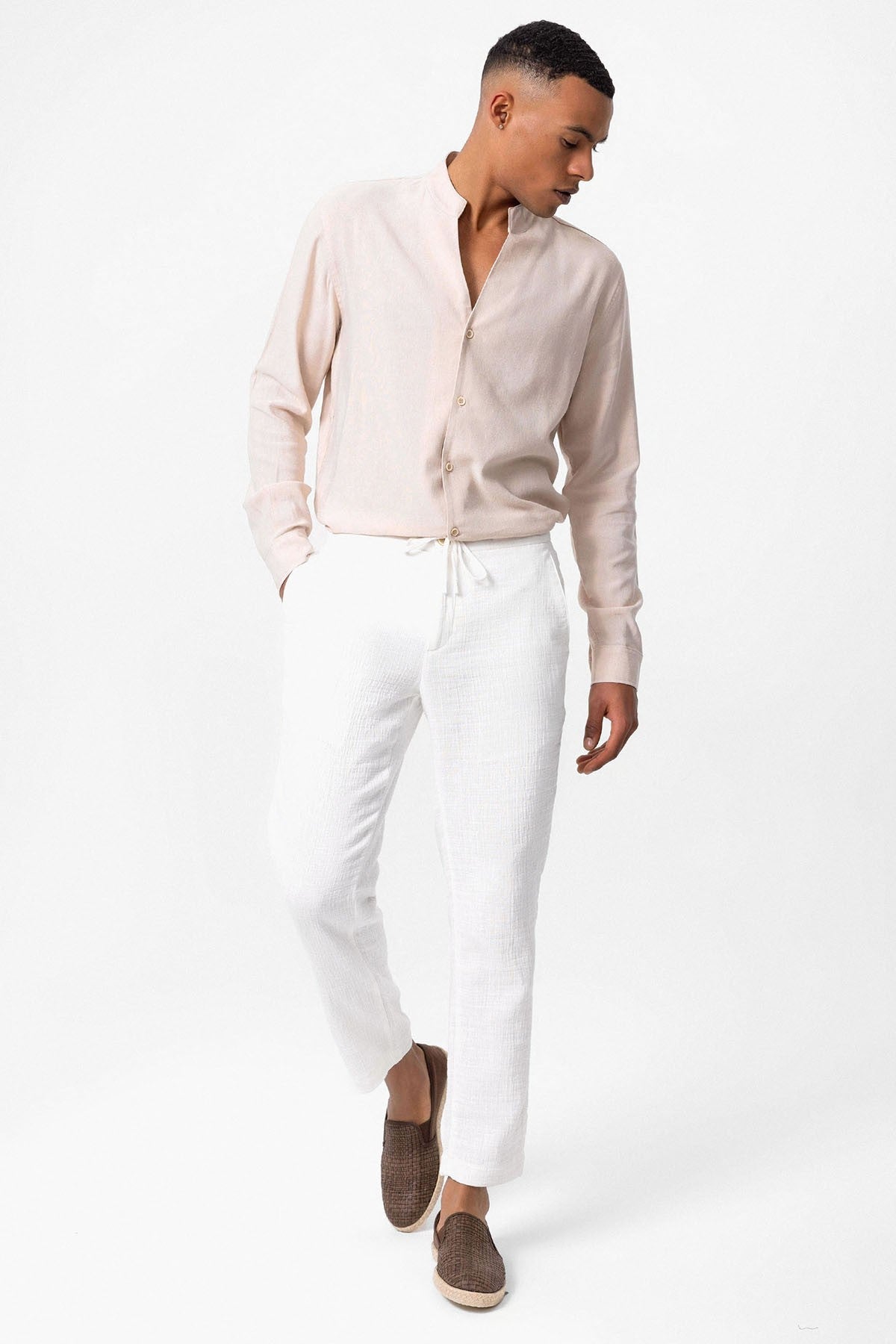 Antioch Collared Long-Sleeved Men's Shirt