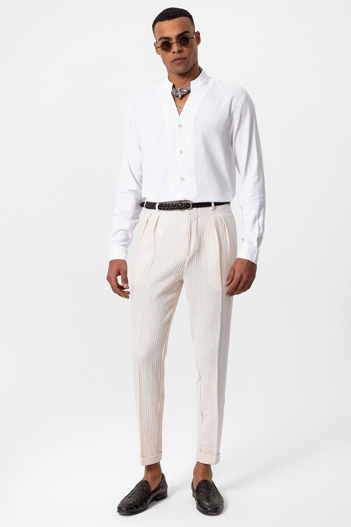 Antioch Collared Long-Sleeved Men's Shirt