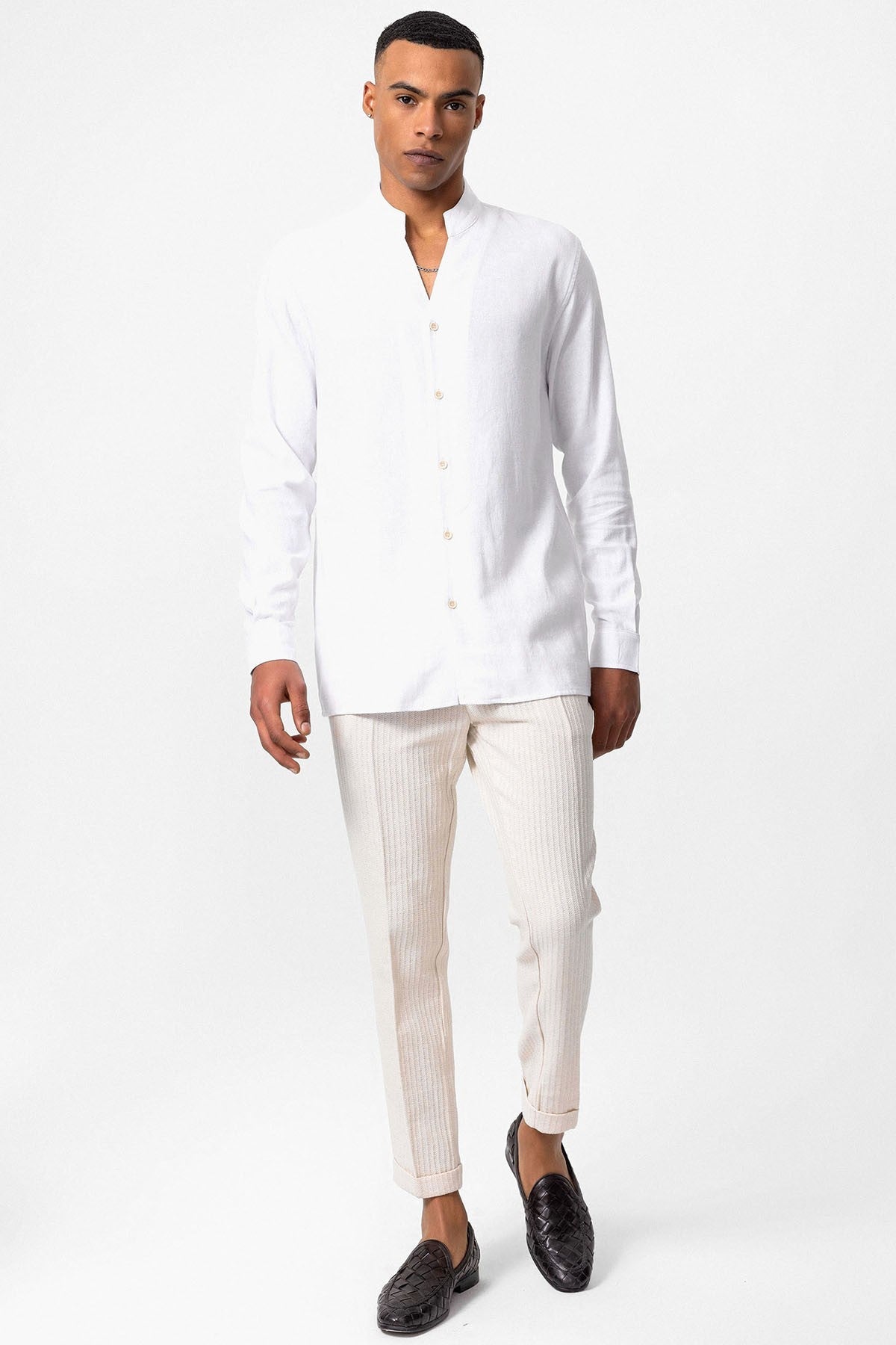 Antioch Collared Long-Sleeved Men's Shirt