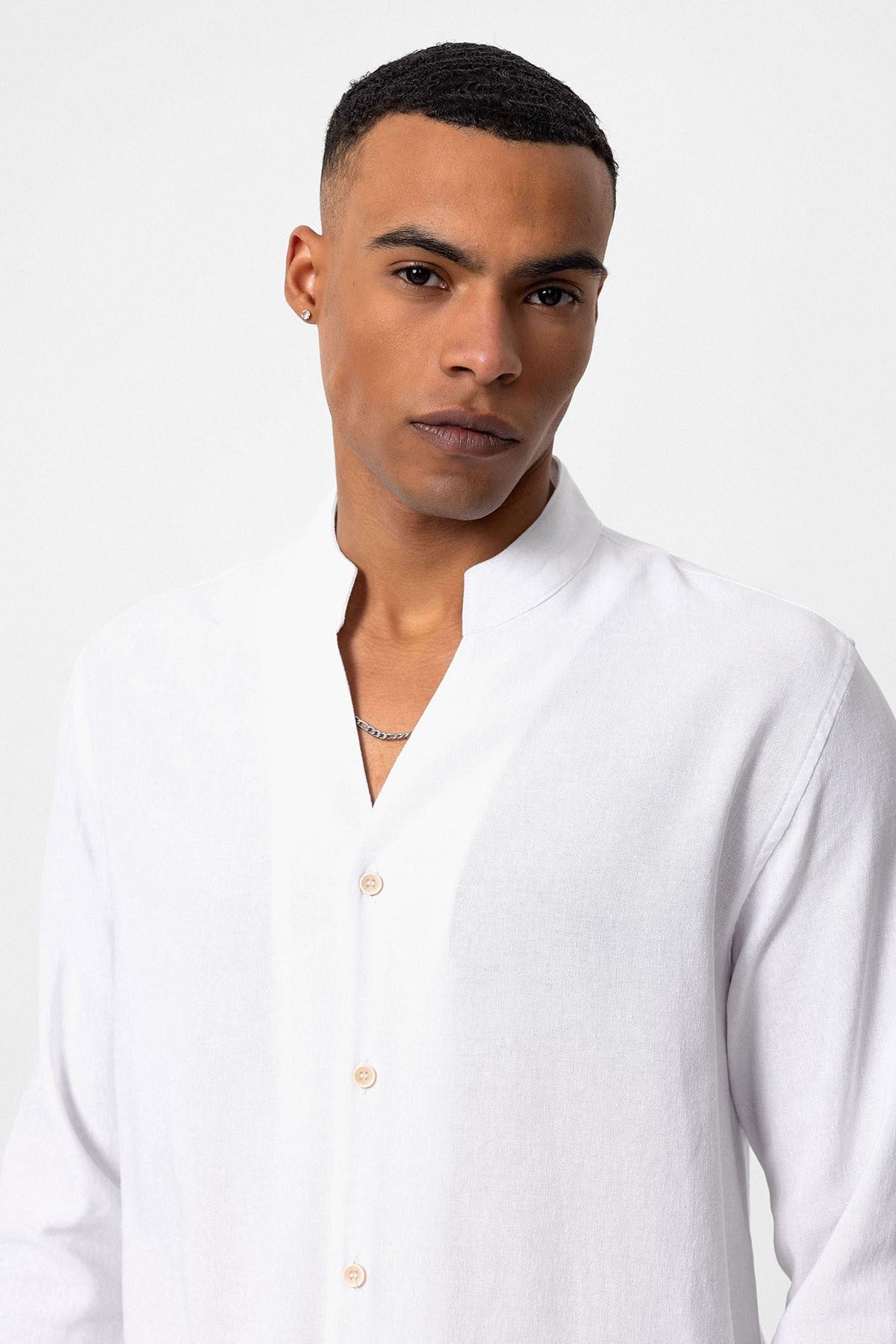 Antioch Collared Long-Sleeved Men's Shirt