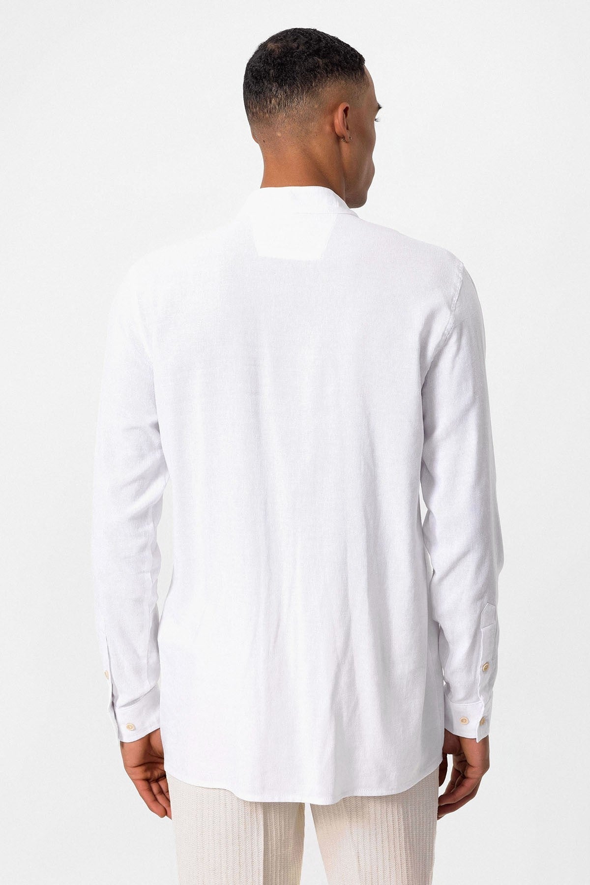 Antioch Collared Long-Sleeved Men's Shirt