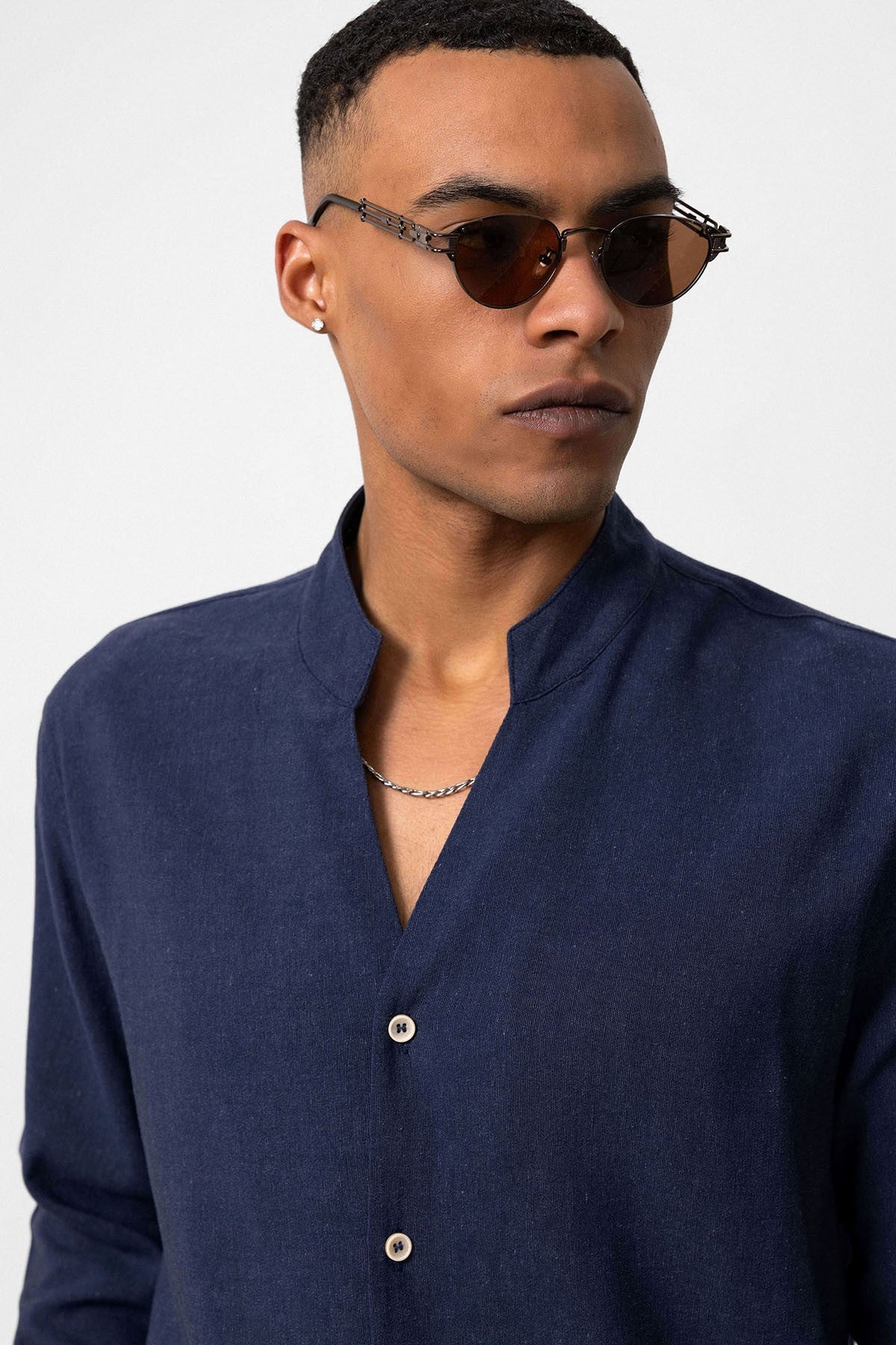 Antioch Collared Long-Sleeved Men's Shirt
