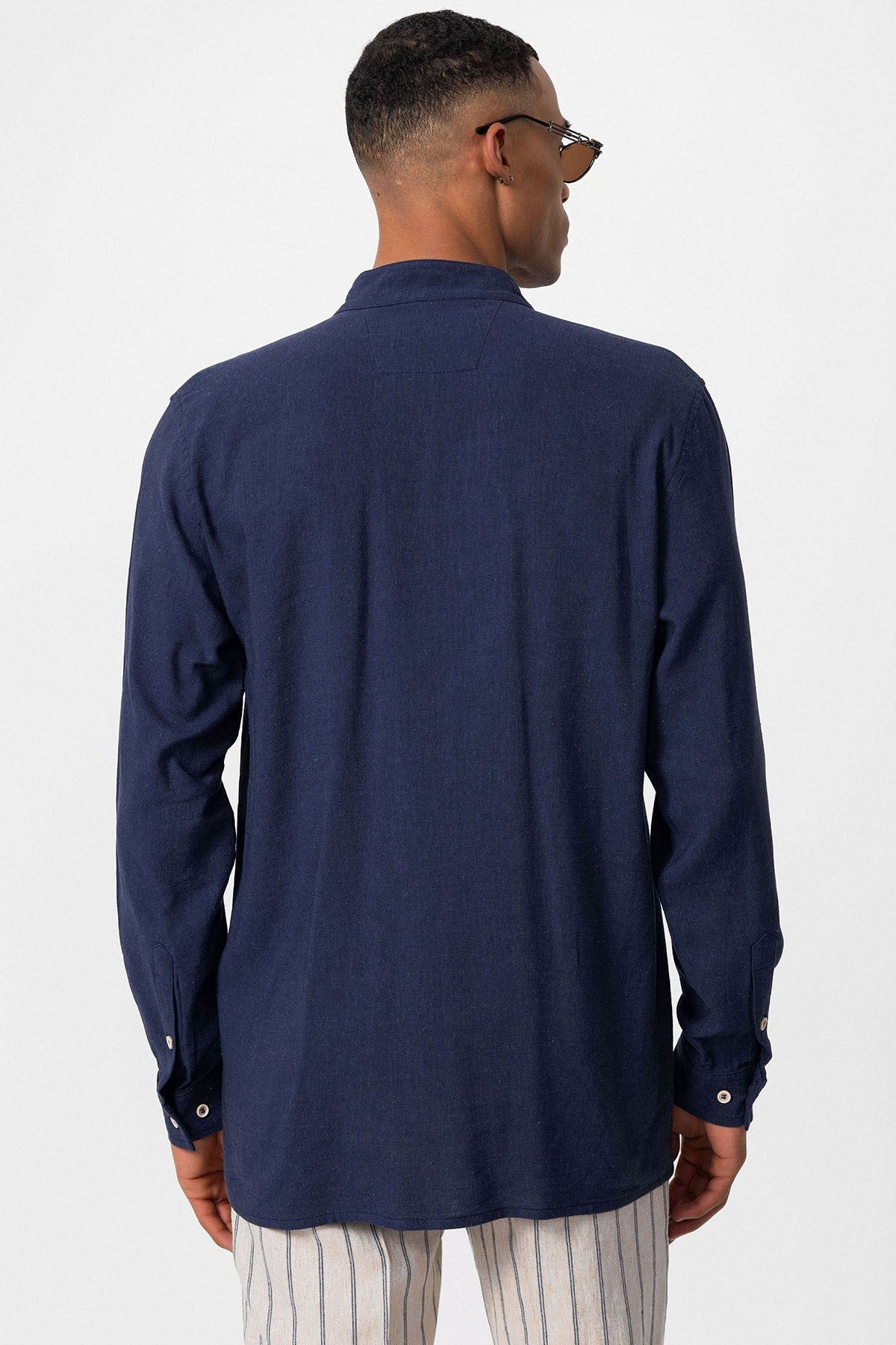 Antioch Collared Long-Sleeved Men's Shirt