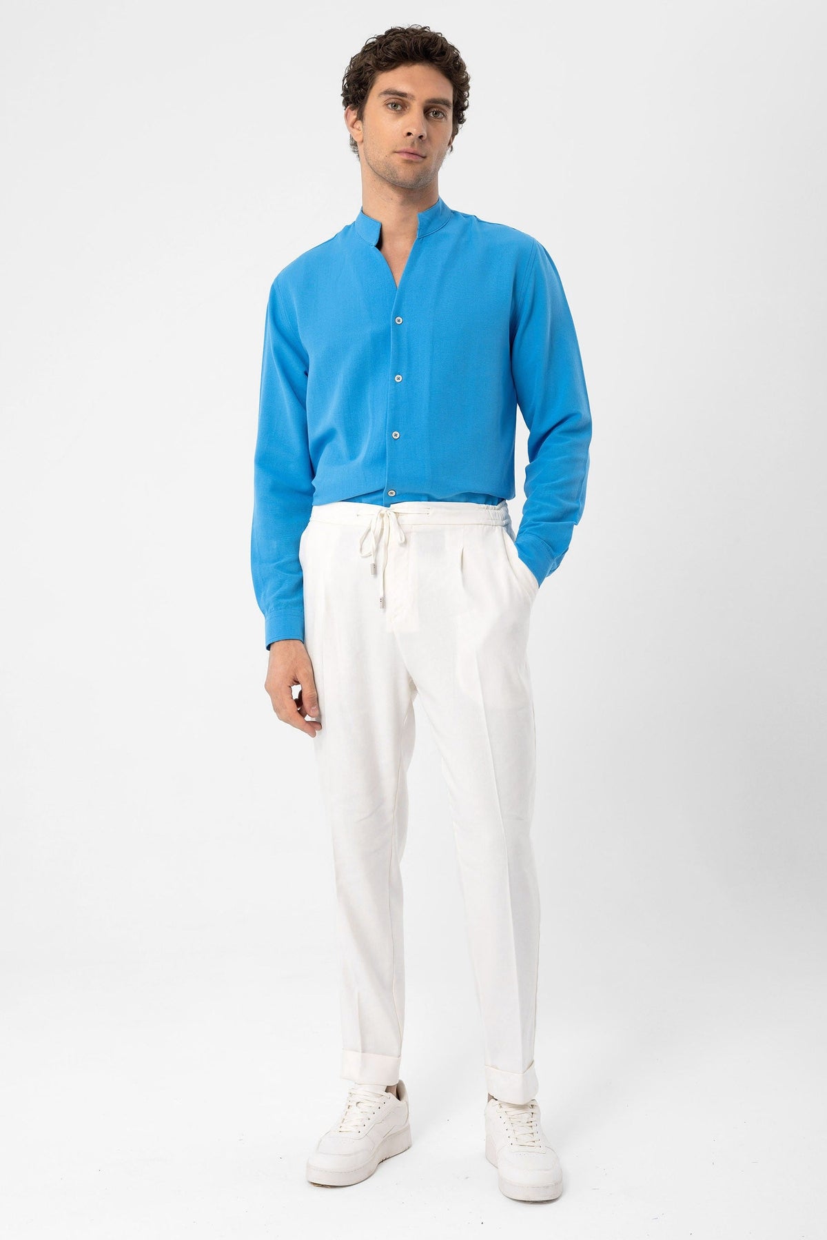 Antioch Collared Long-Sleeved Men's Shirt