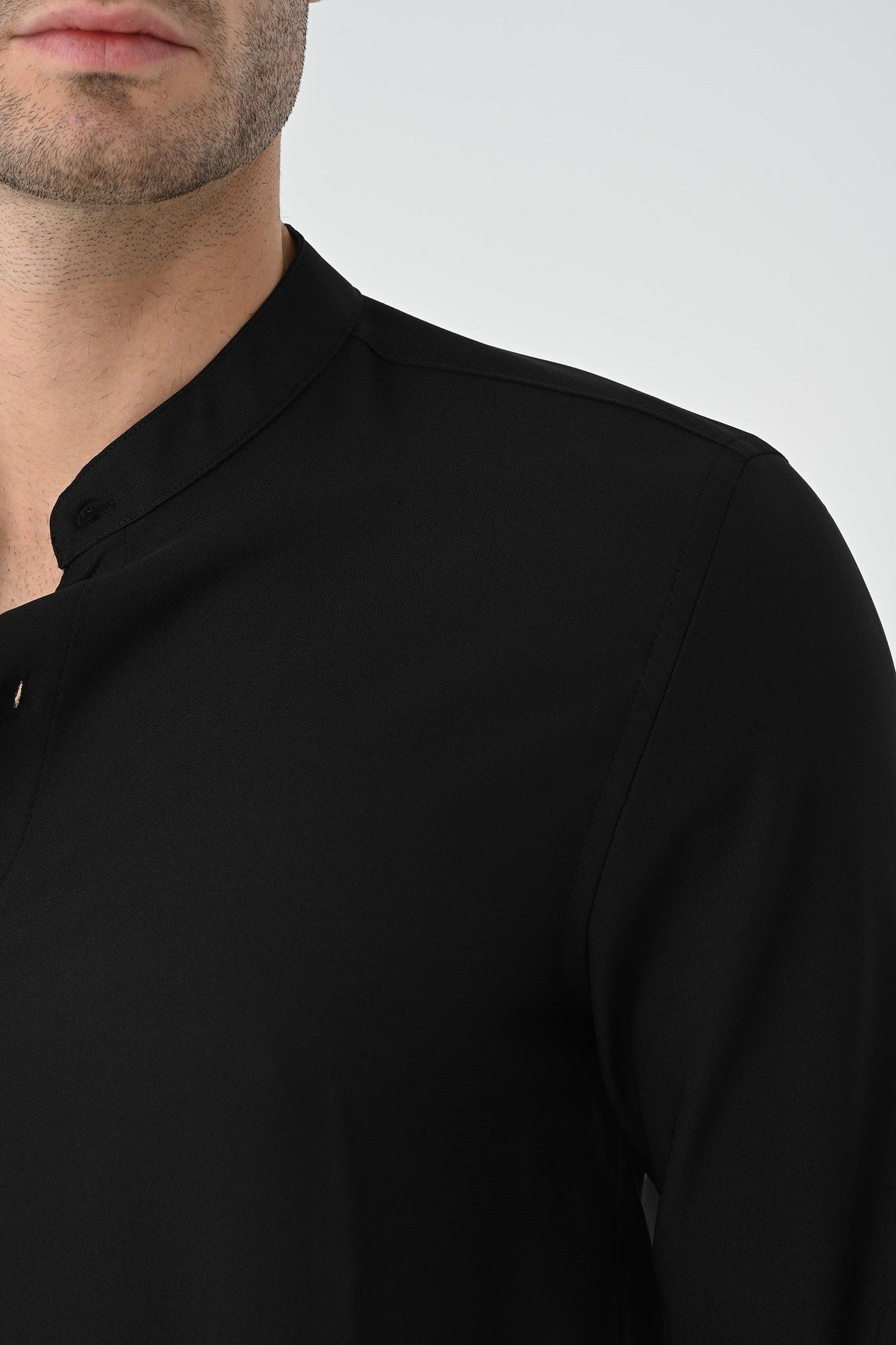 Antioch Regular Fit Mandarin Collar Men's Shirt