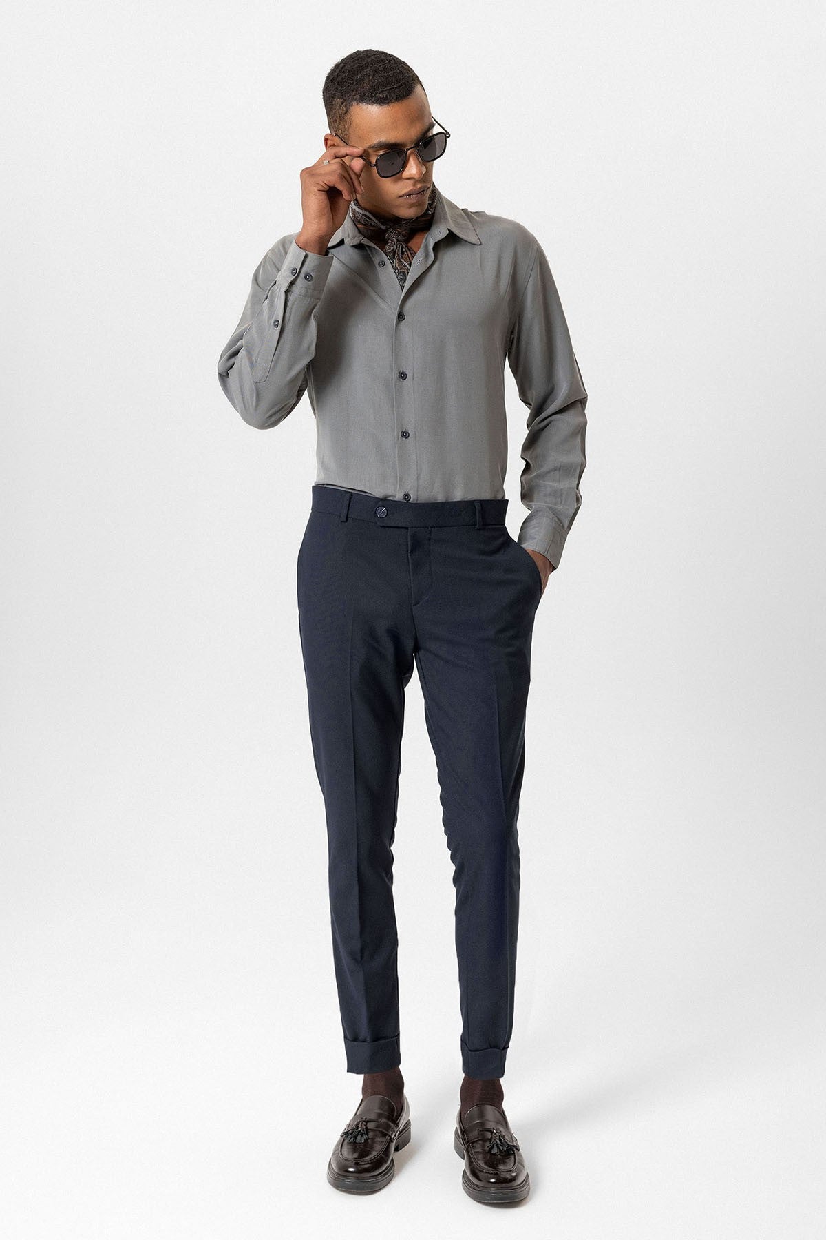 Antioch Regular Fit Double-Cuff Men's Pants