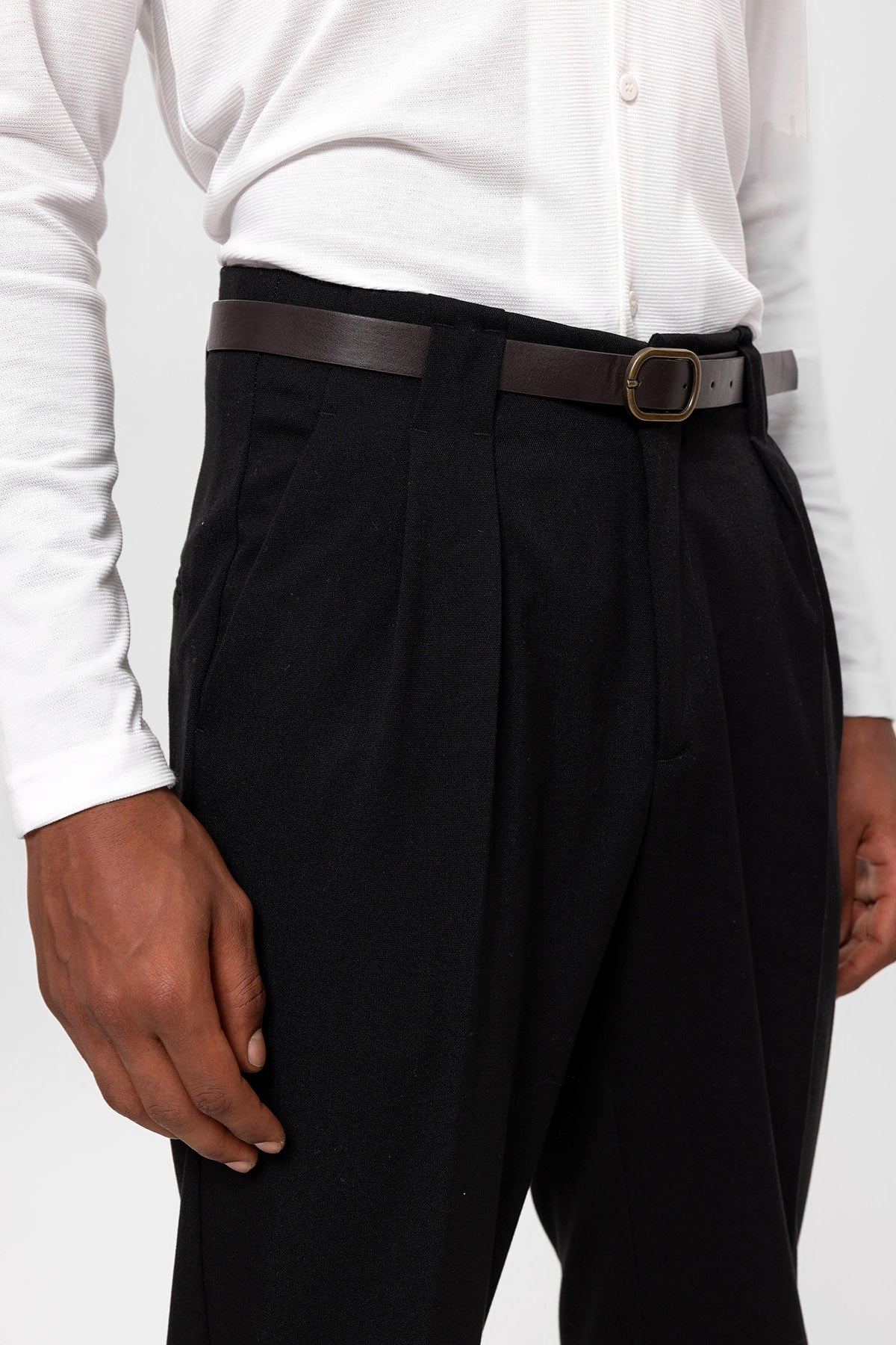 Antioch Arched Double-Cuff Pants