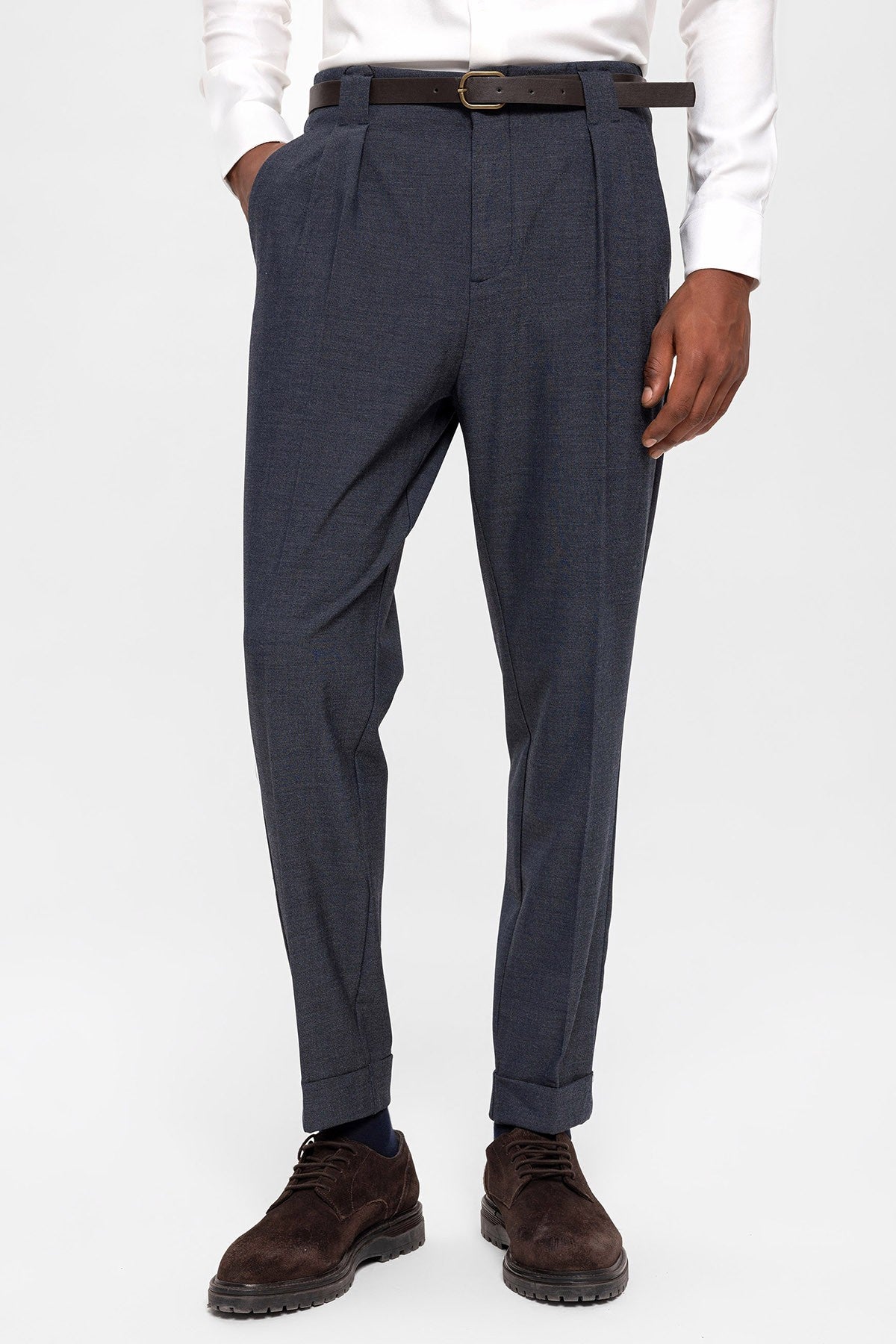 Antioch Arched Double-Cuff Pants