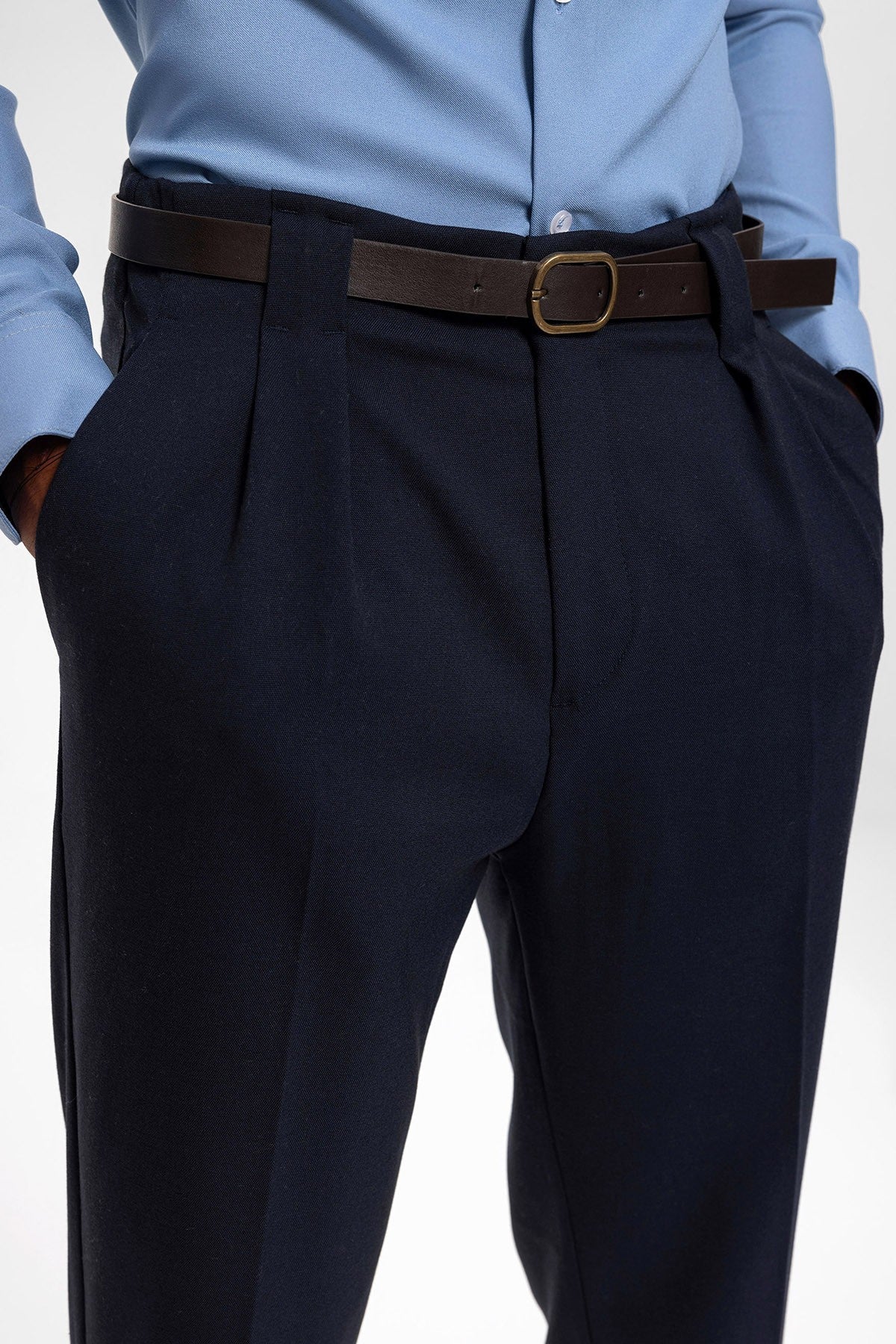 Antioch Arched Double-Cuff Pants