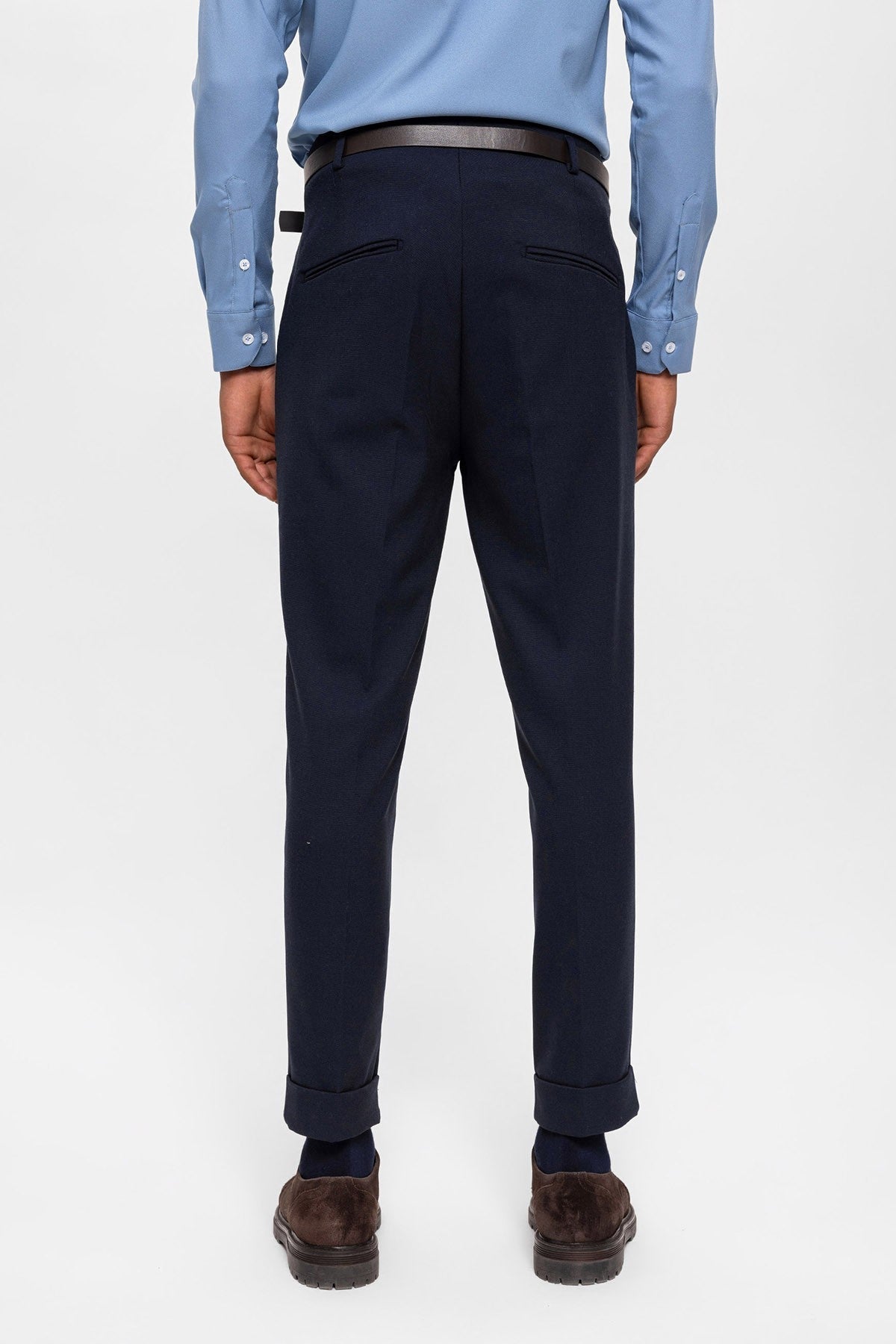 Antioch Arched Double-Cuff Pants