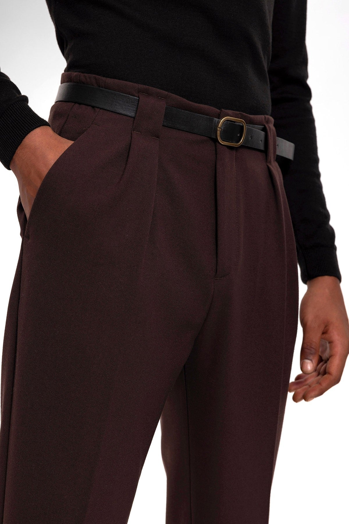 Antioch Arched Double-Cuff Pants