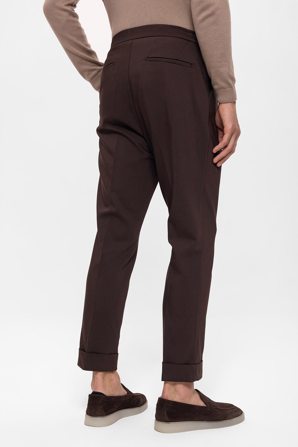 Antioch Elastic-Waist Pleated Men's Pants