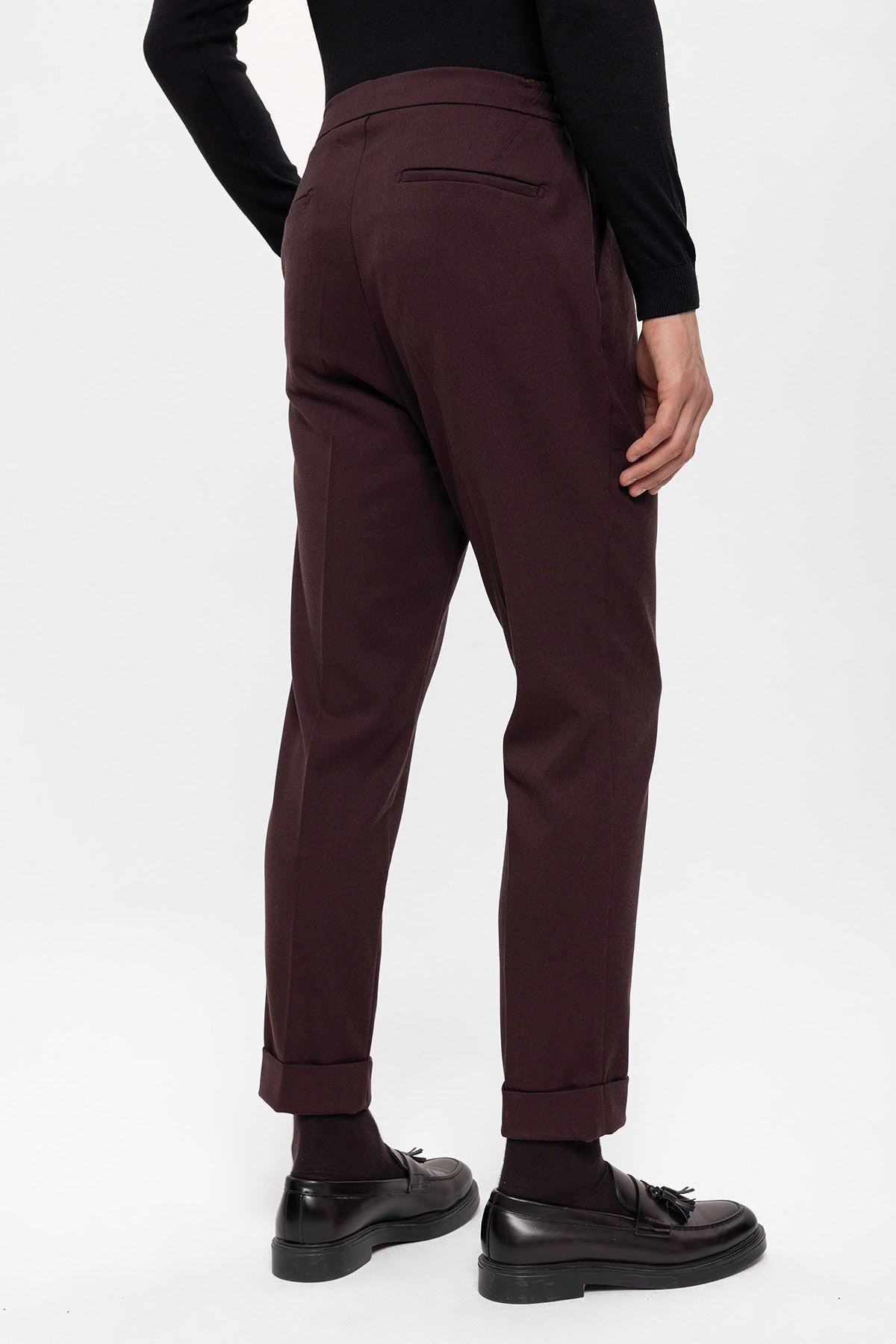 Antioch Elastic-Waist Pleated Men's Pants
