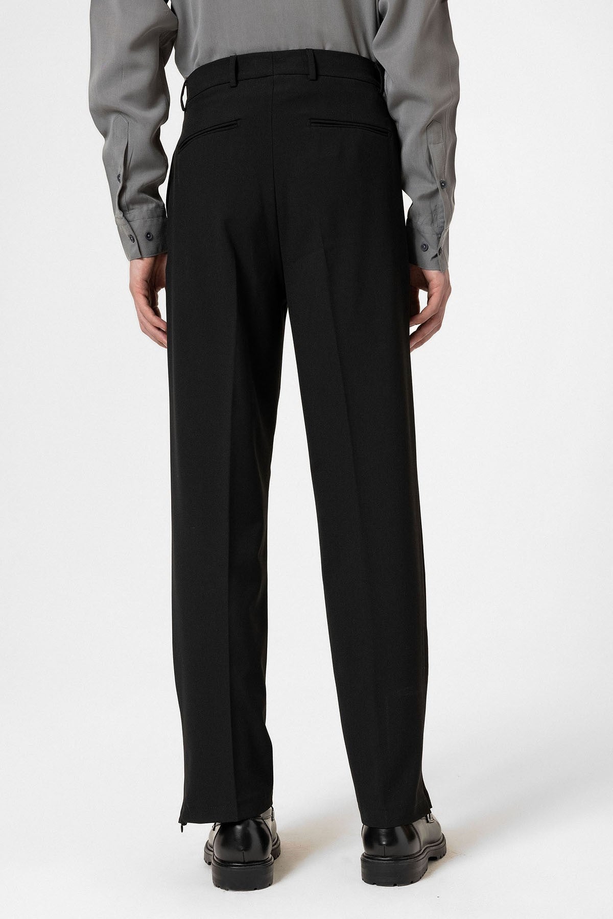 Antioch High-Waisted Zipper-Front Men's Pants