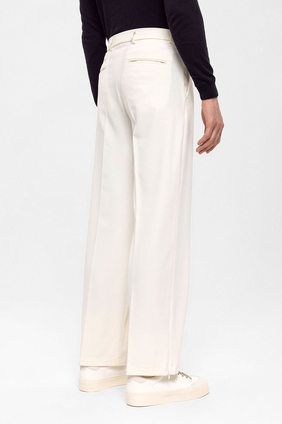 Antioch High-Waisted Zipper-Front Men's Pants