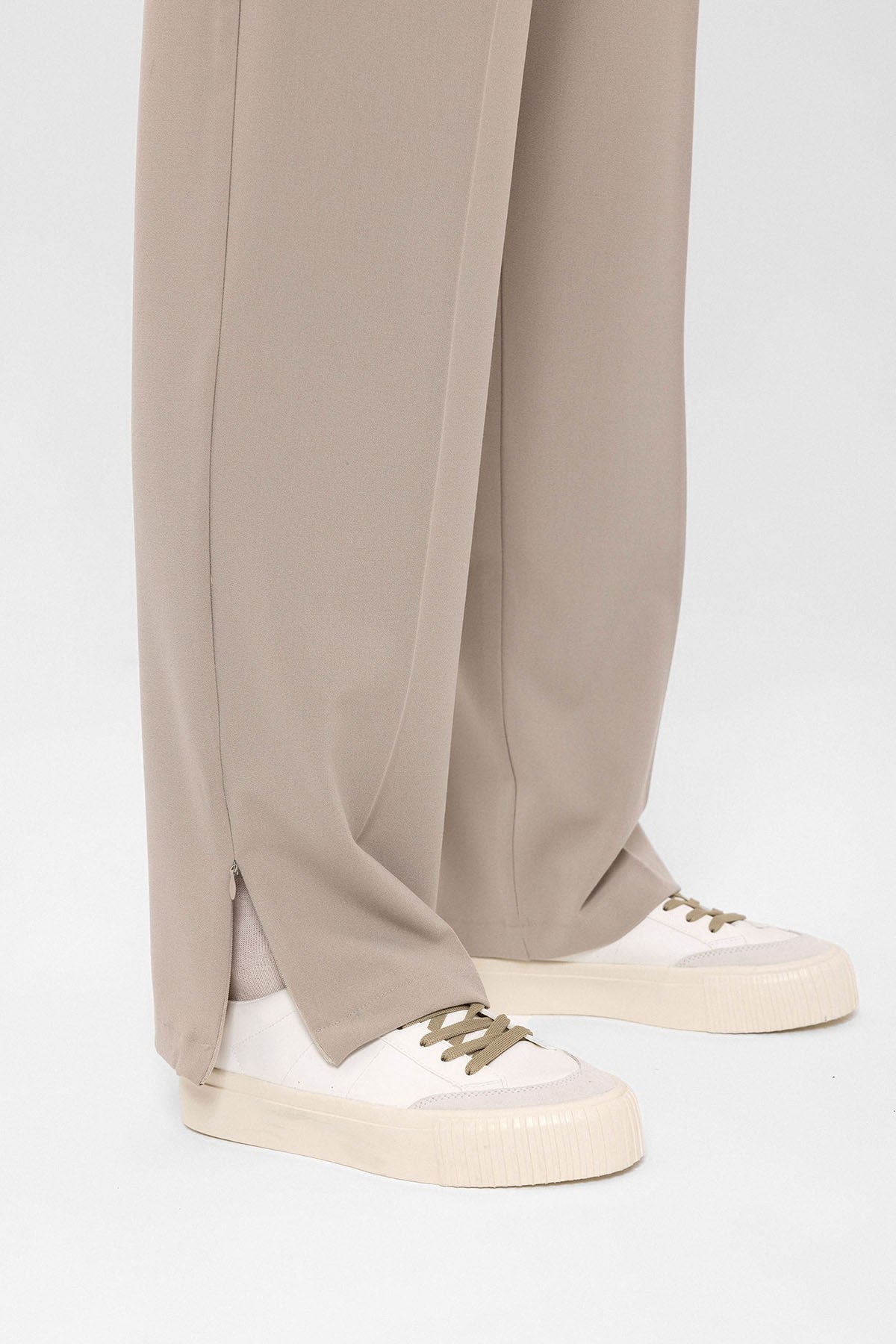 Antioch High-Waisted Zipper-Front Men's Pants
