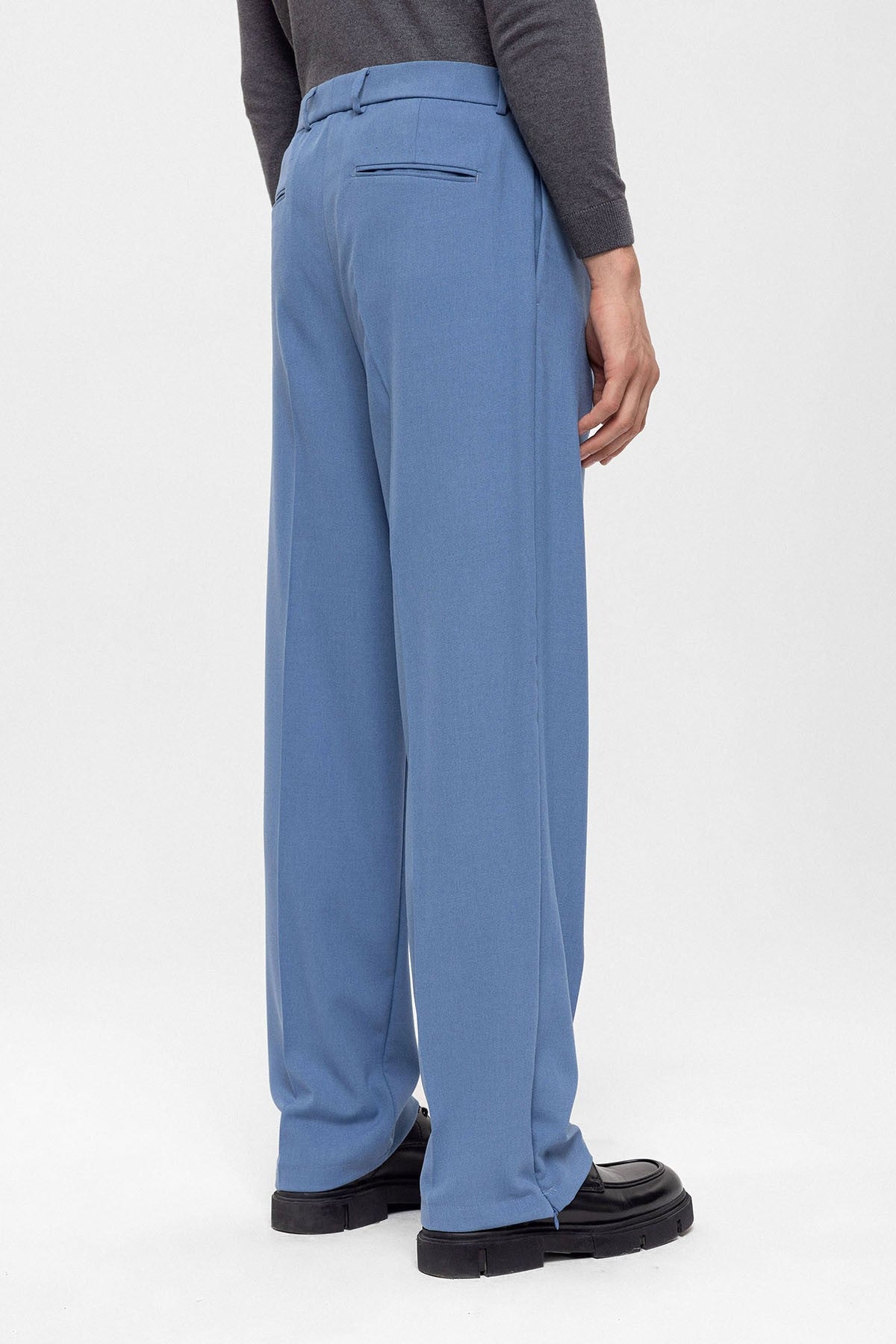 Antioch High-Waisted Zipper-Front Men's Pants