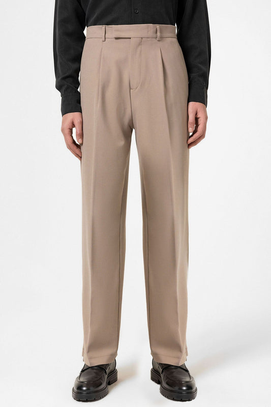 Antioch High-Waisted Zipper-Front Men's Pants