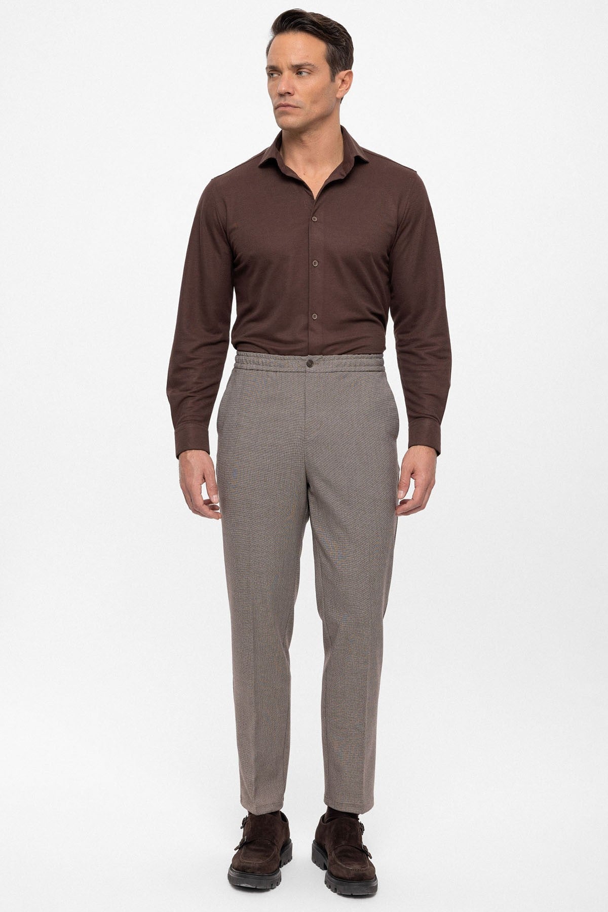 Antioch Elastic Waist Regular Fit Men's Pants