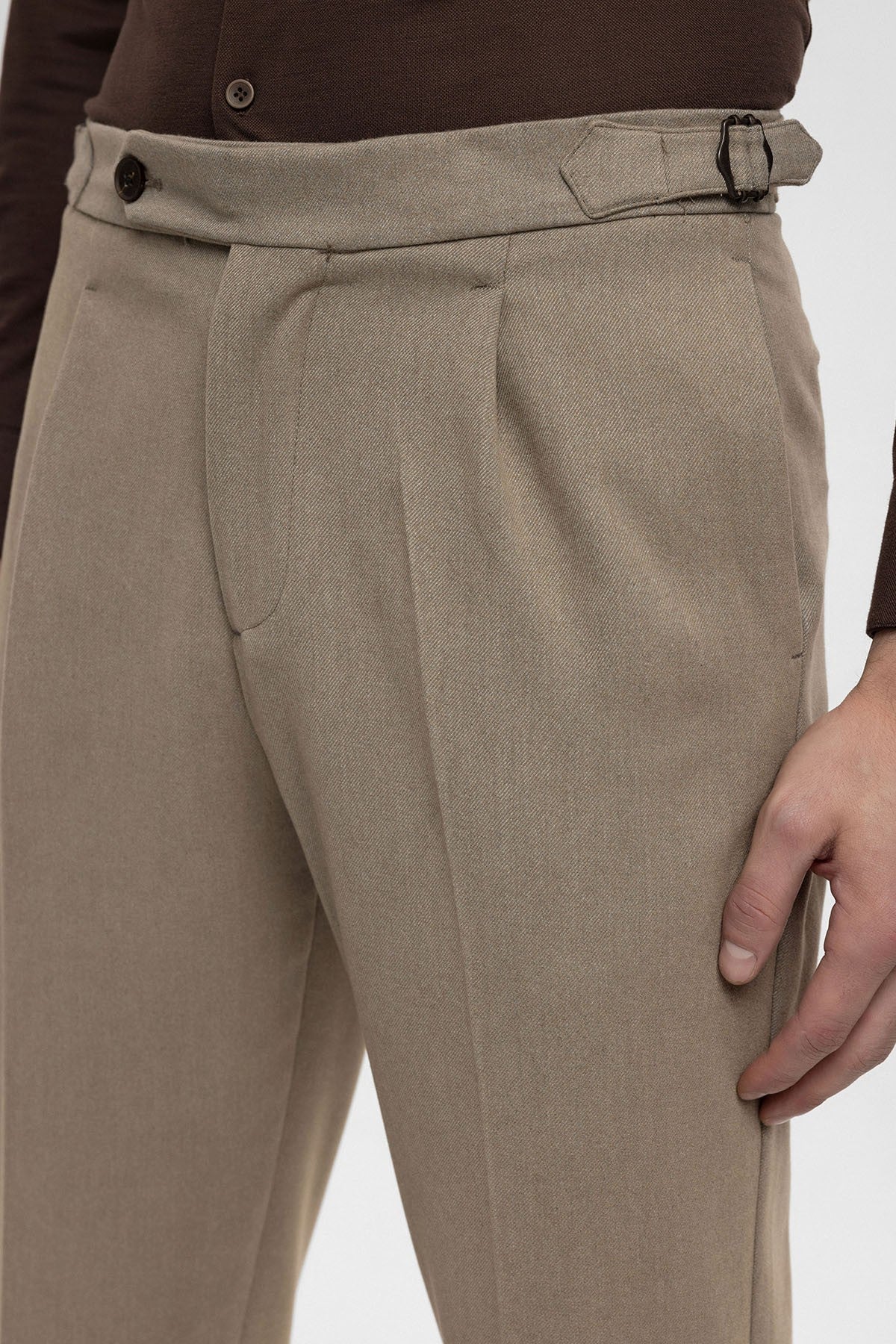 Antioch High-Waisted Pleated Men's Pants