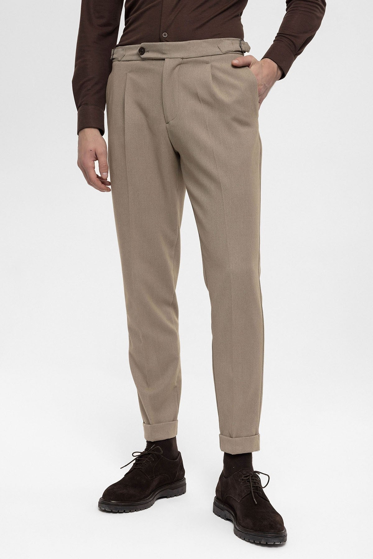 Antioch High-Waisted Pleated Men's Pants
