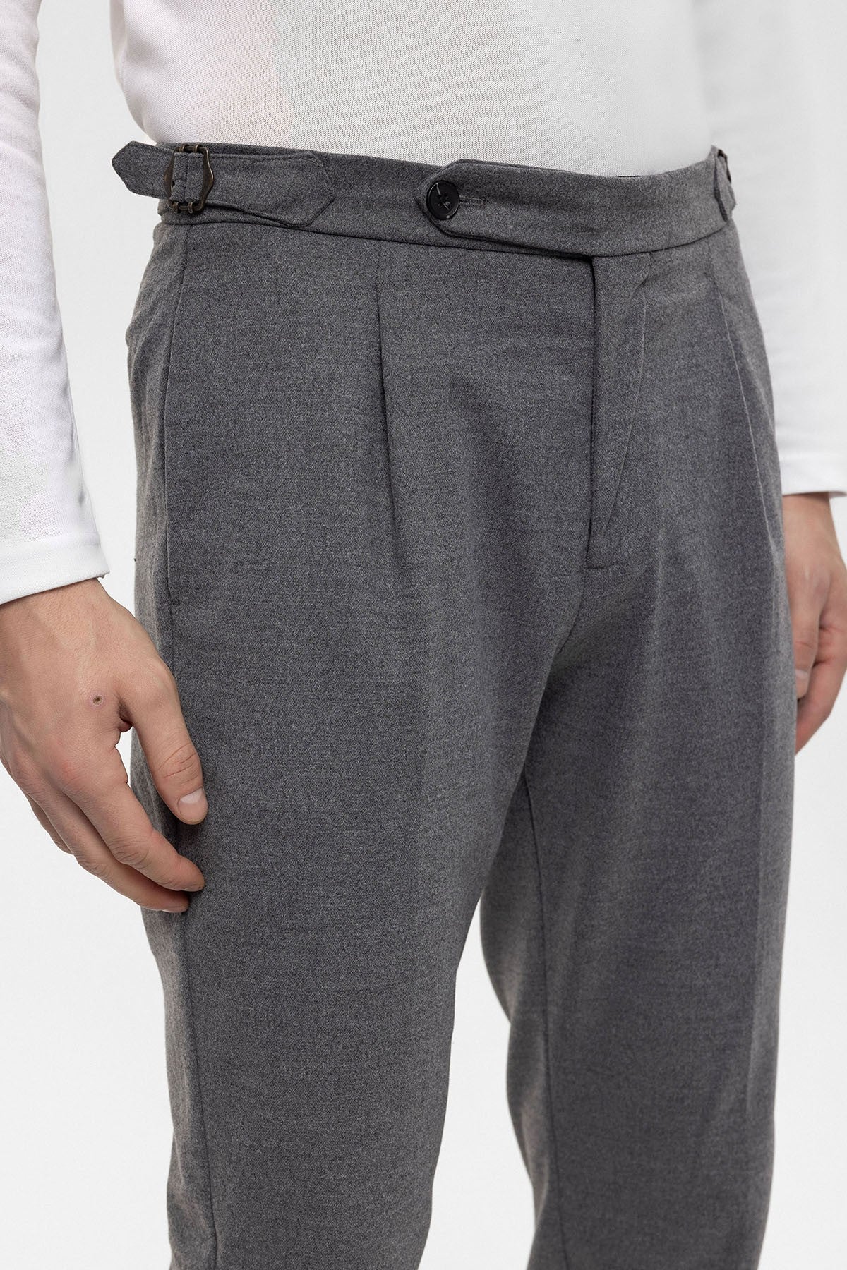 Antioch High-Waisted Pleated Men's Pants