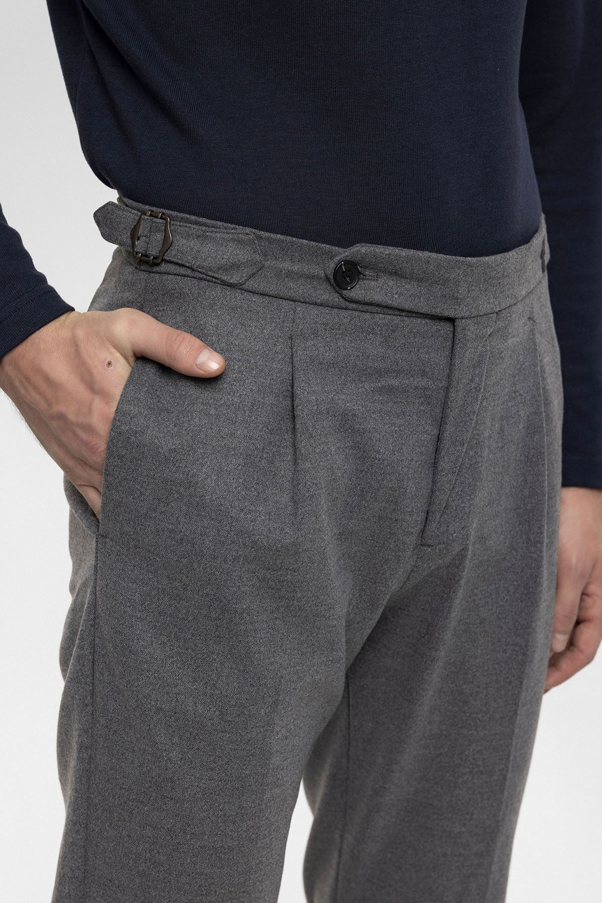 Antioch High-Waisted Pleated Men's Pants