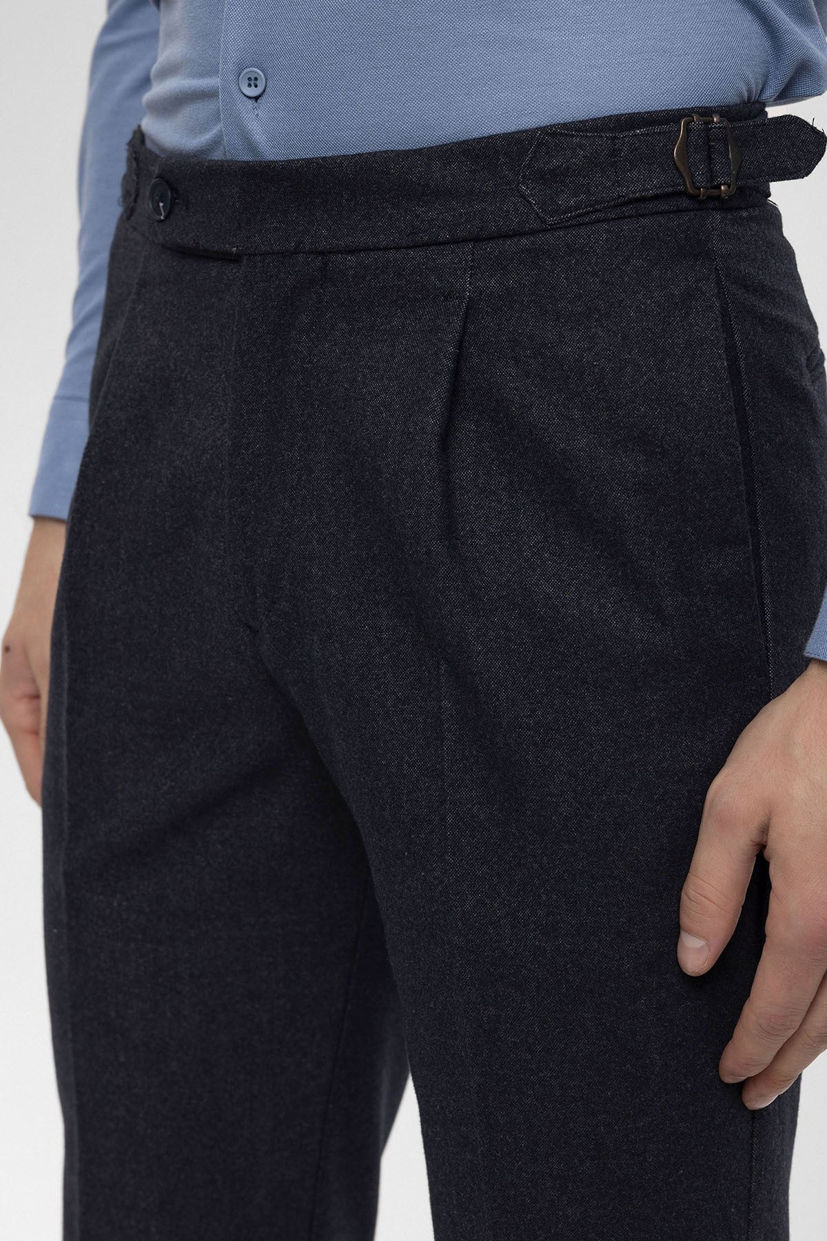 Antioch High-Waisted Pleated Men's Pants
