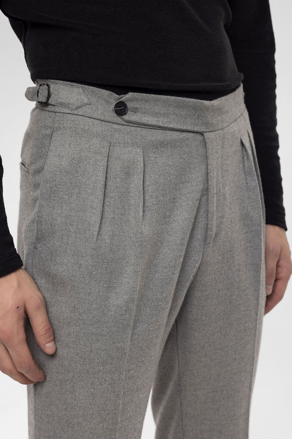 Antioch High-Waisted Double-Pleated Men's Pants