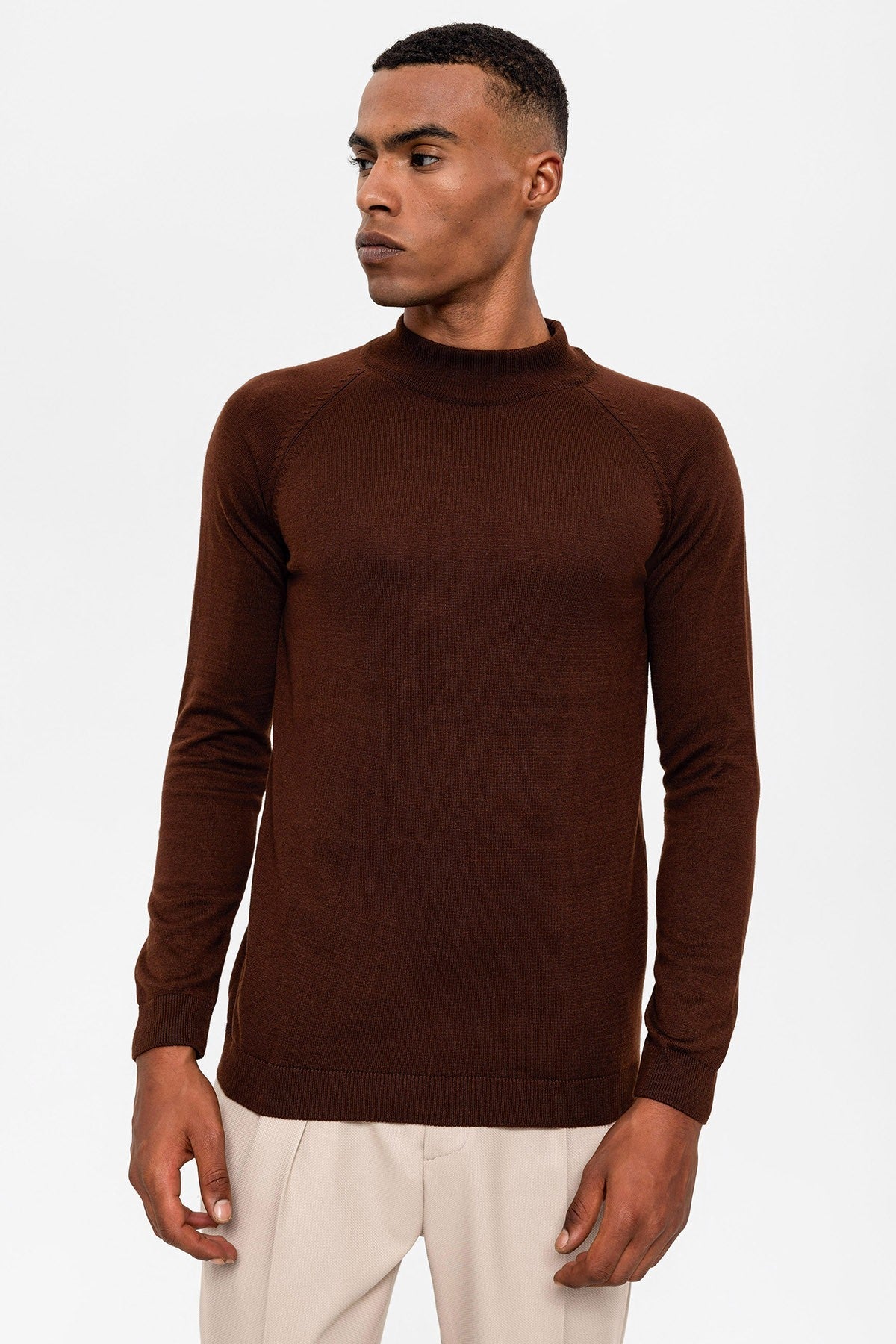Men's Half-Turtleneck Sweater