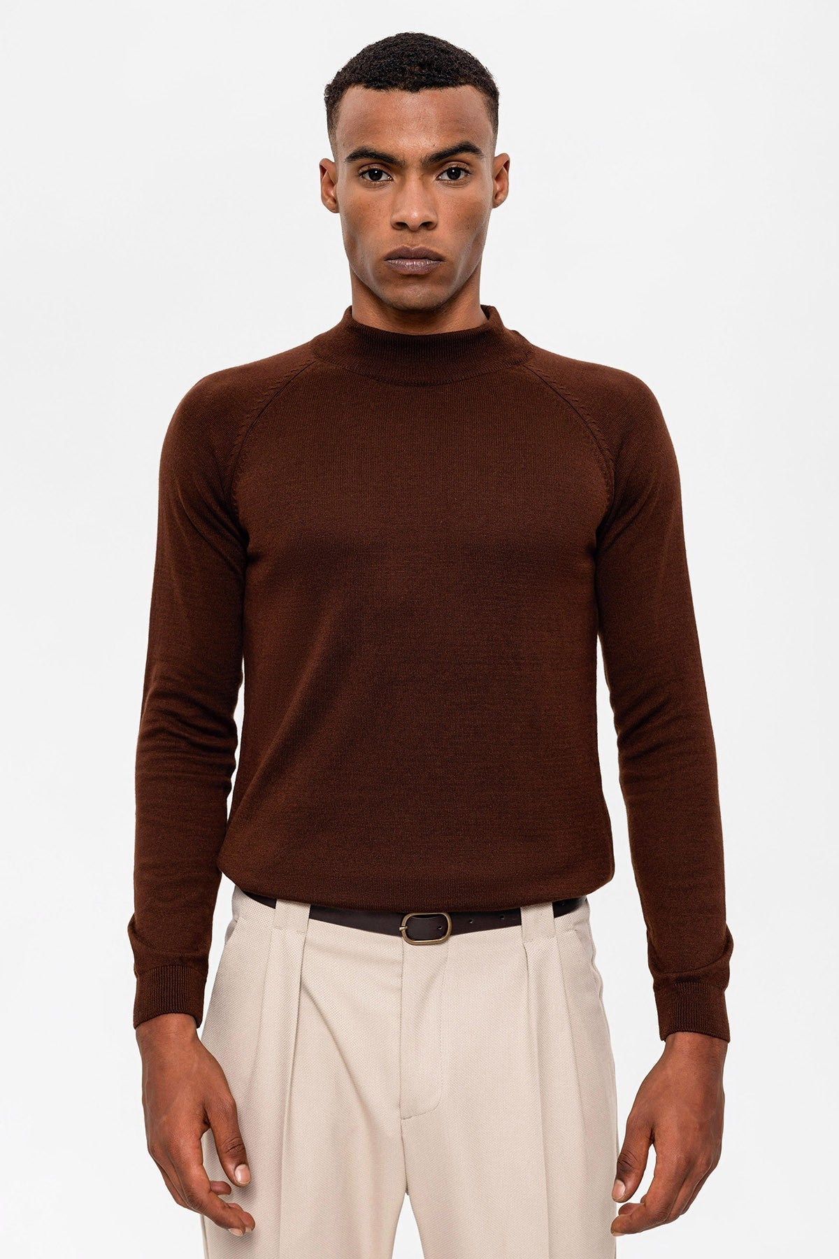Men's Half-Turtleneck Sweater