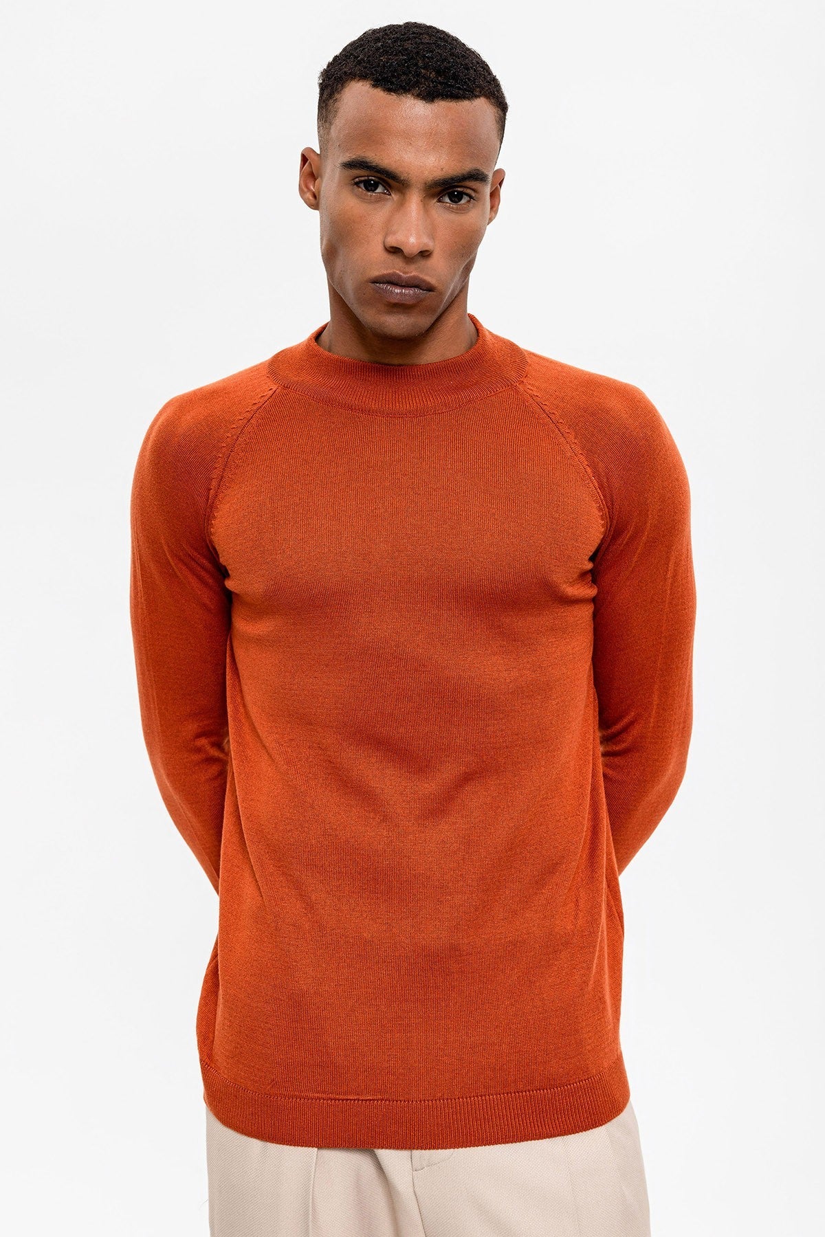 Men's Half-Turtleneck Sweater