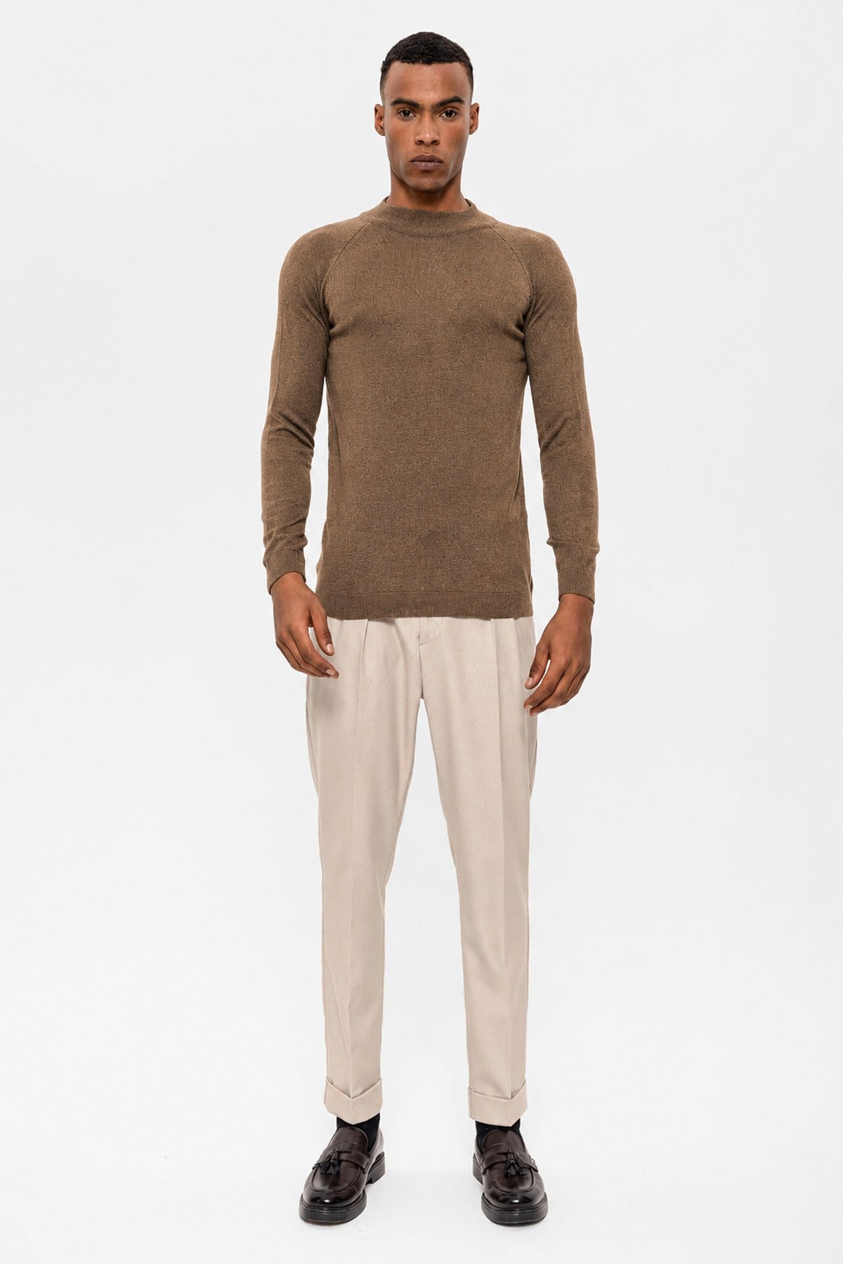 Men's Half-Turtleneck Sweater