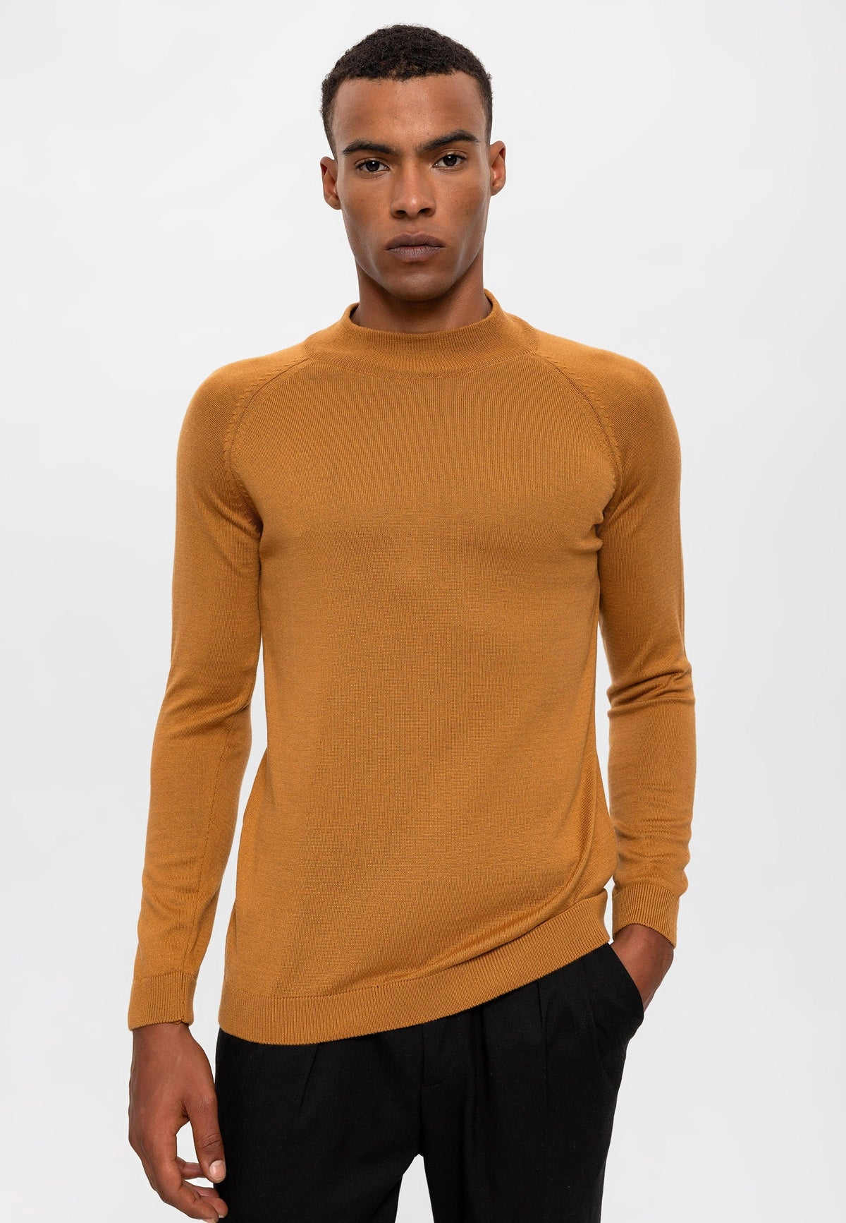 Men's Half-Turtleneck Sweater