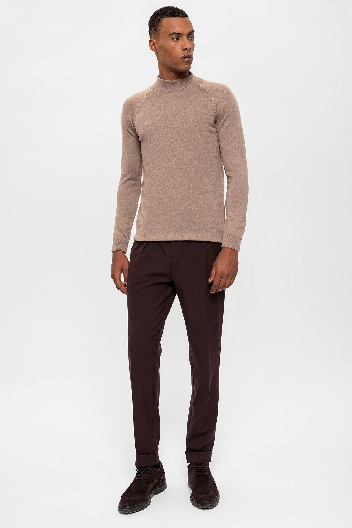 Men's Half-Turtleneck Sweater