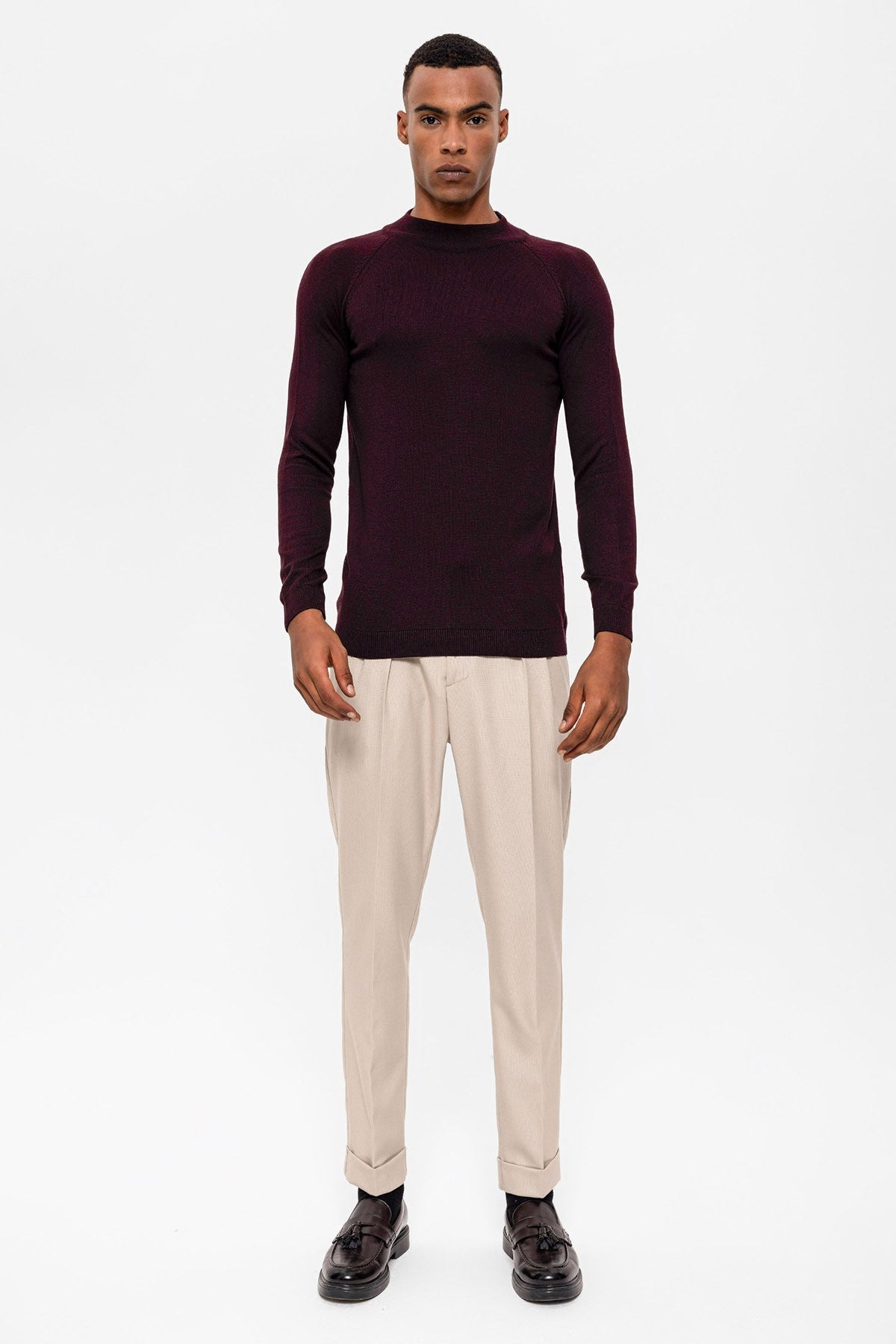 Men's Half-Turtleneck Sweater