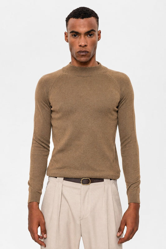 Men's Half-Turtleneck Sweater