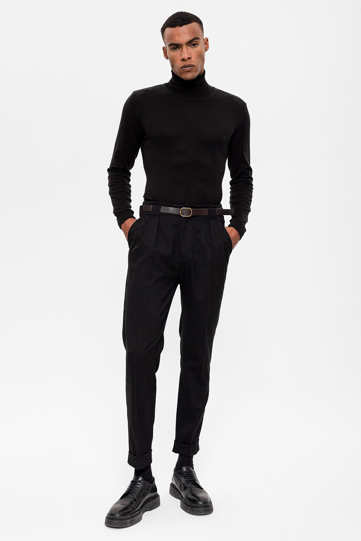 Men's Full-Neck Sweater