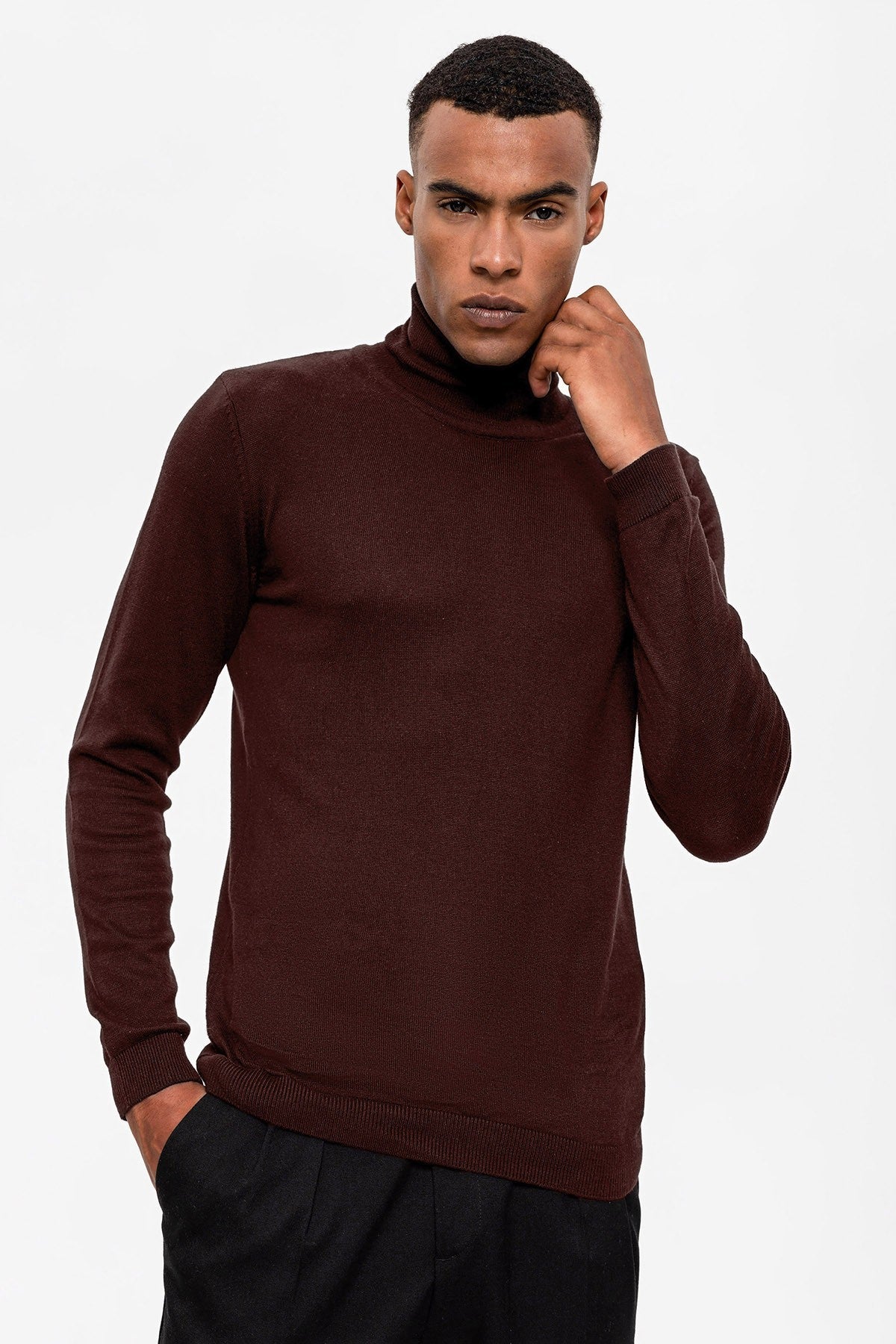 Men's Full-Neck Sweater