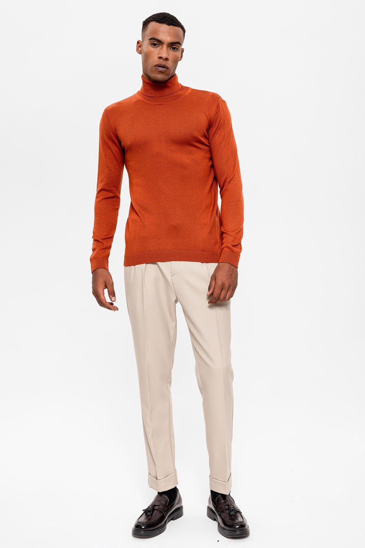 Men's Full-Neck Sweater