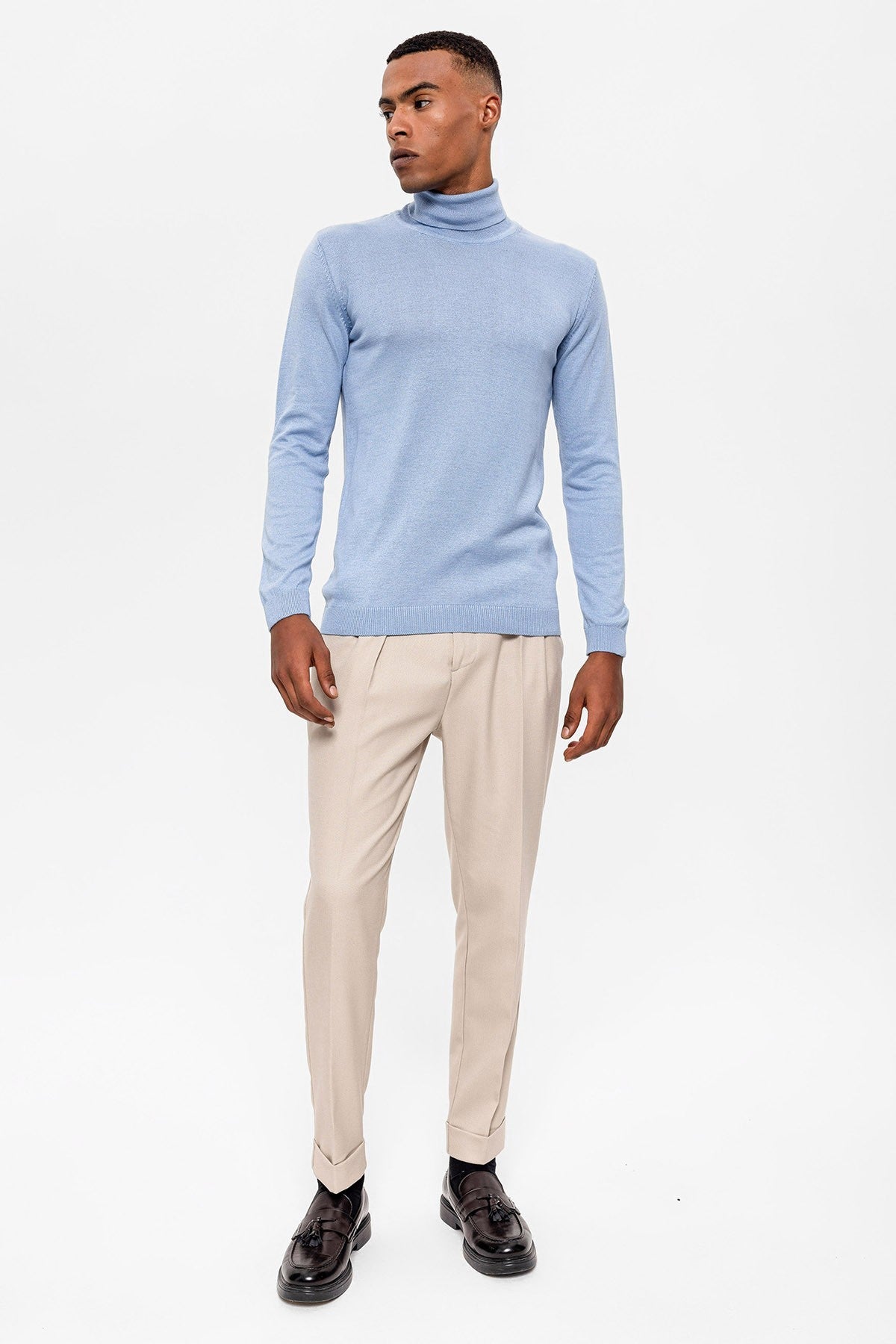 Men's Full-Neck Sweater