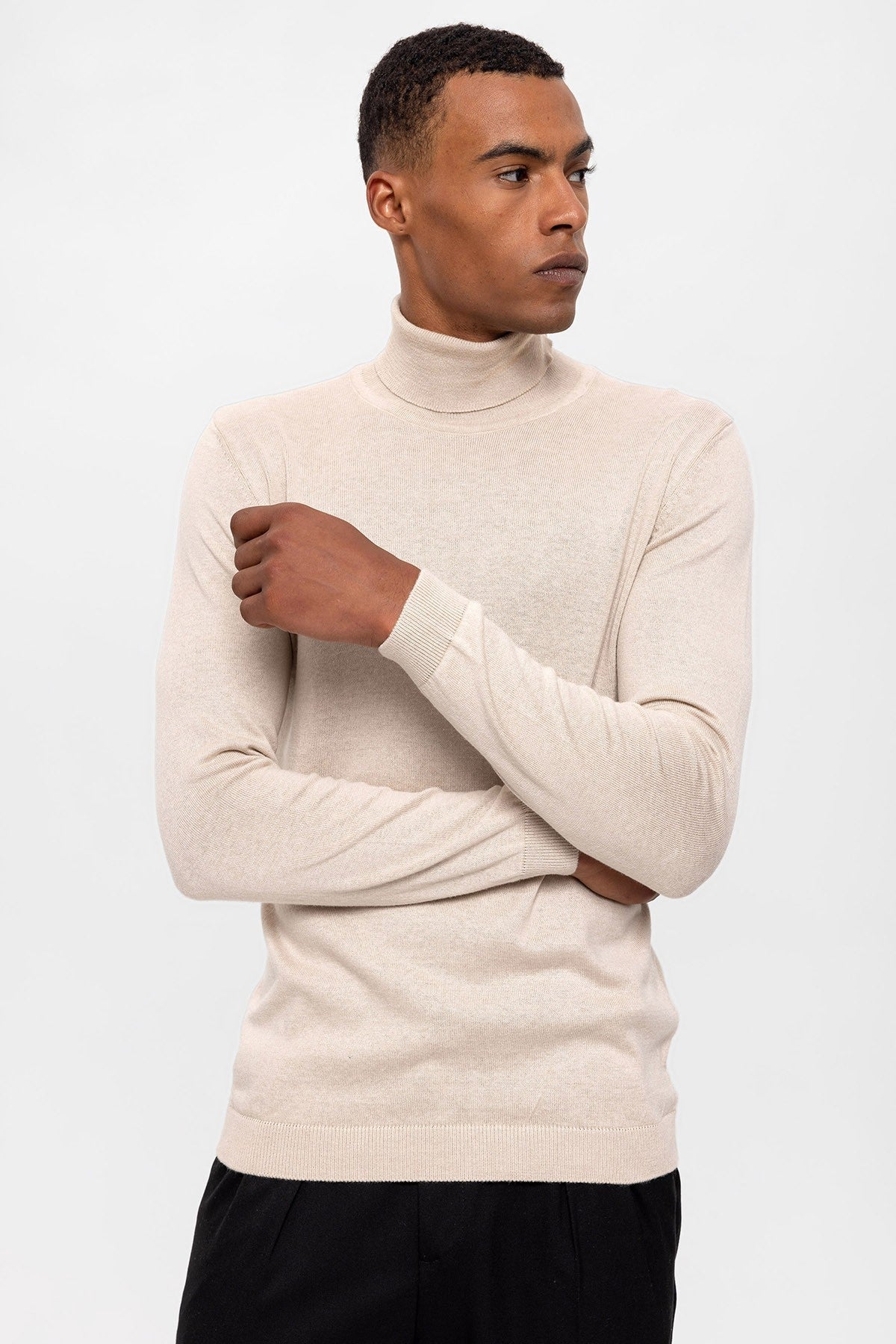Men's Full-Neck Sweater