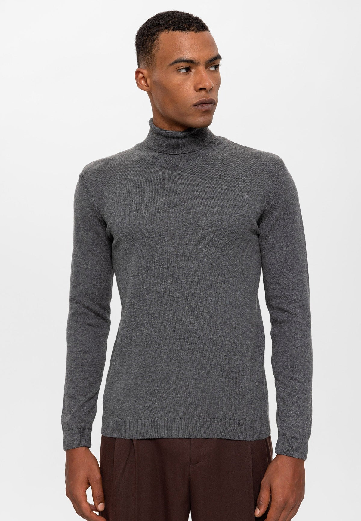 Men's Full-Neck Sweater