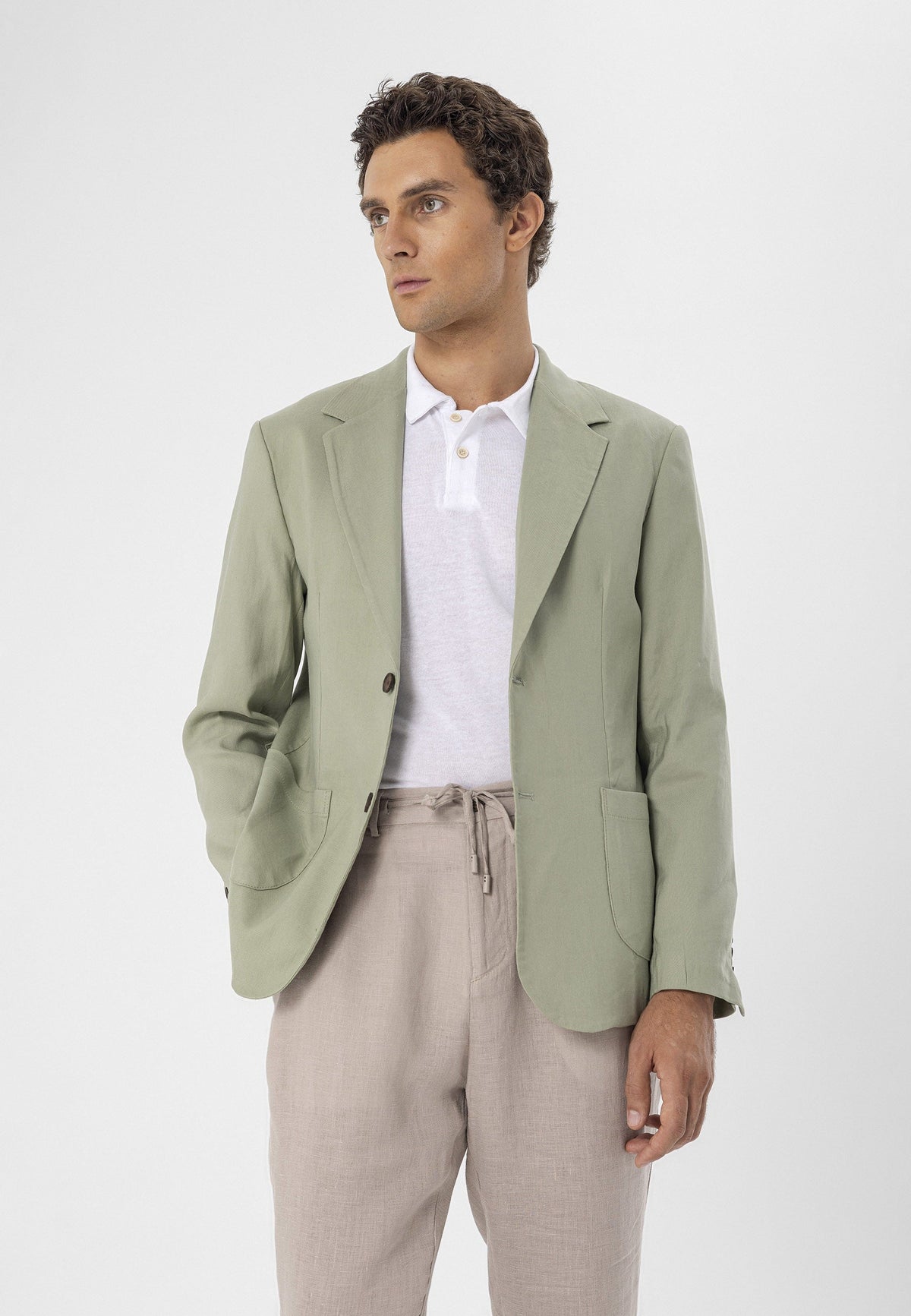 Antioch 100% Linen Men's Blazer Jacket
