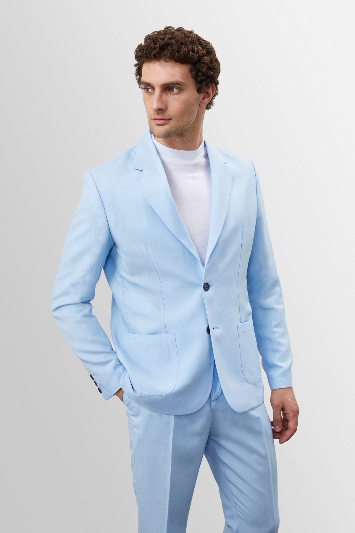 Antioch 100% Linen Men's Blazer Jacket