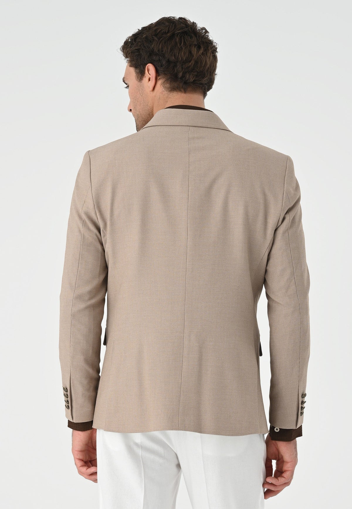 Antioch Metal Single-Button Men's Blazer Jacket