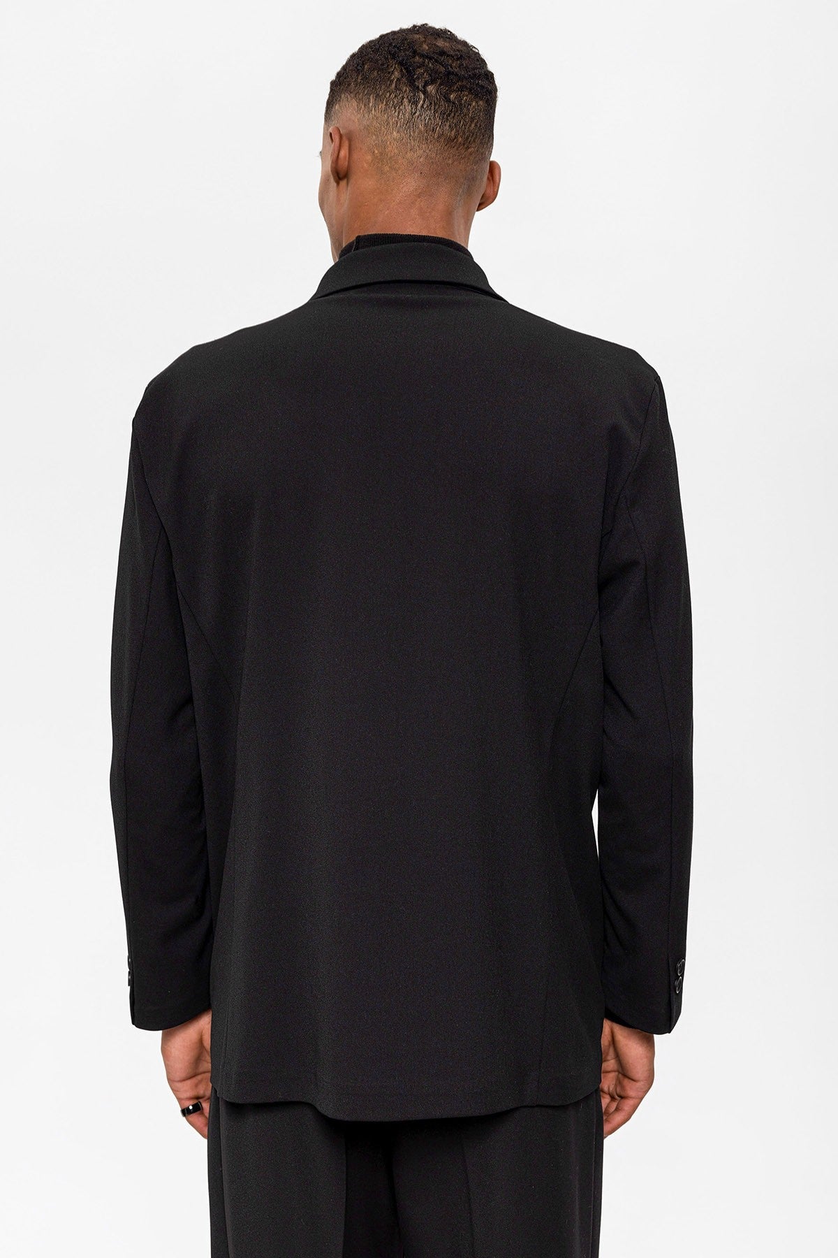 Antioch Double-Breasted Men's Blazer with Hidden Pockets