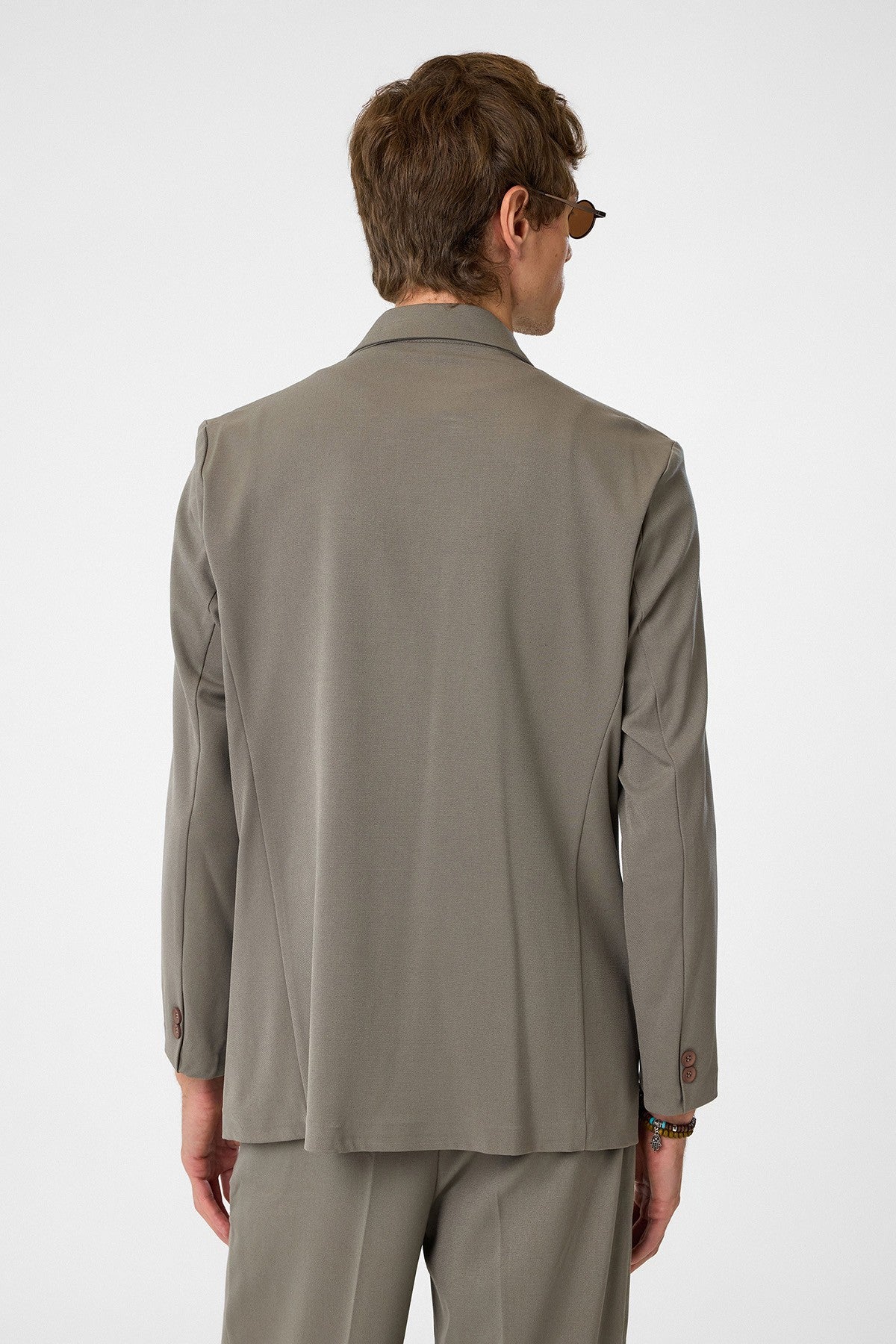 Antioch Double-Breasted Men's Blazer with Hidden Pockets