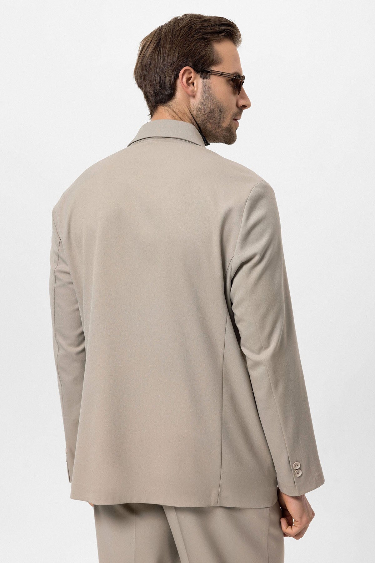 Antioch Double-Breasted Men's Blazer with Hidden Pockets